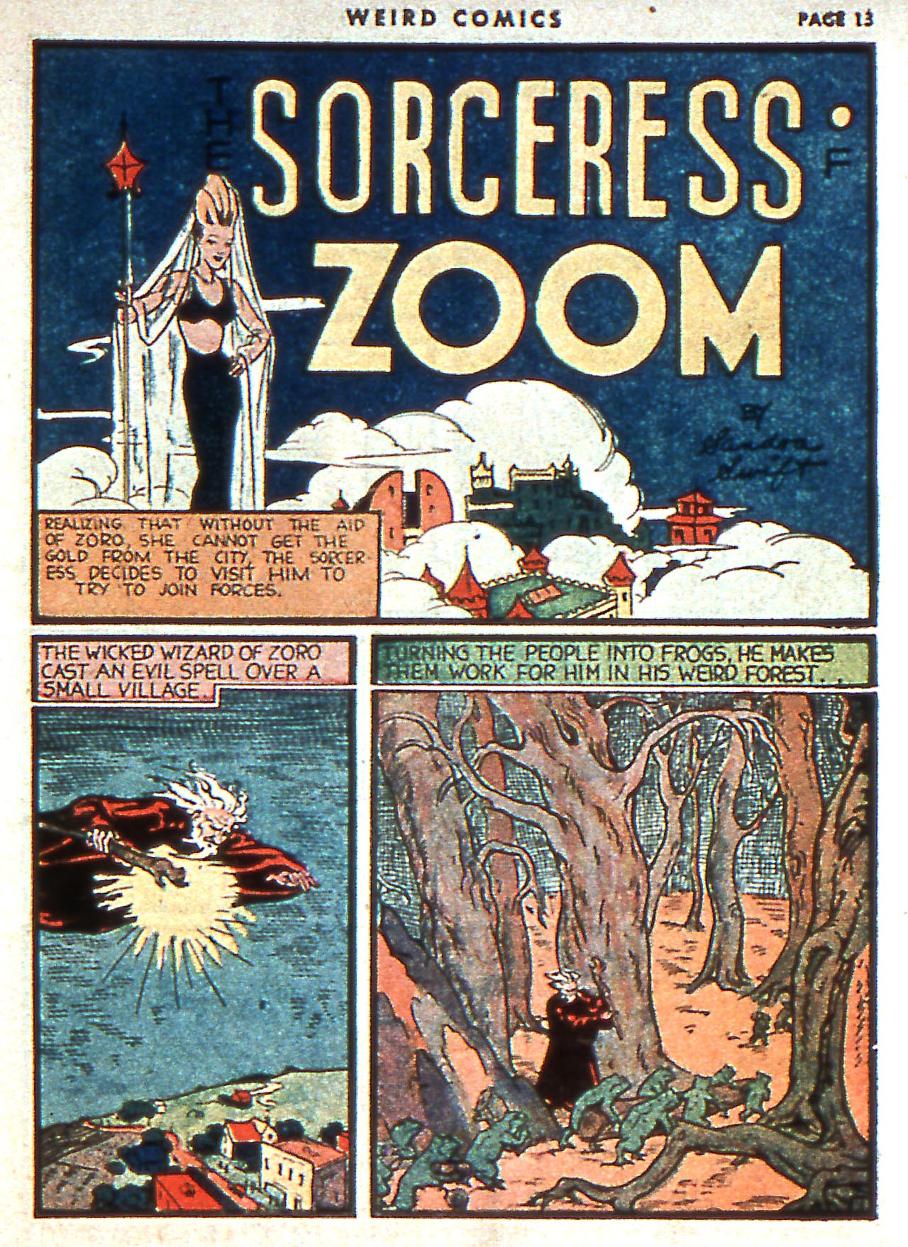 Read online Weird Comics comic -  Issue #4 - 15