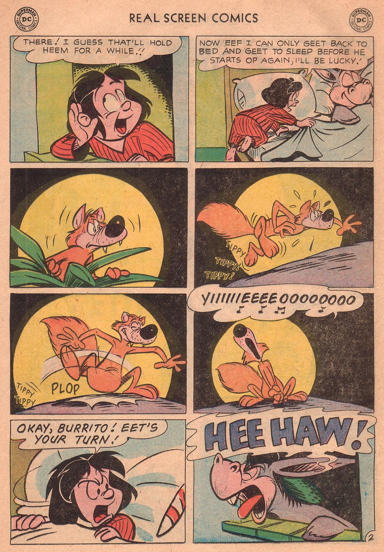 Read online Real Screen Comics comic -  Issue #124 - 12