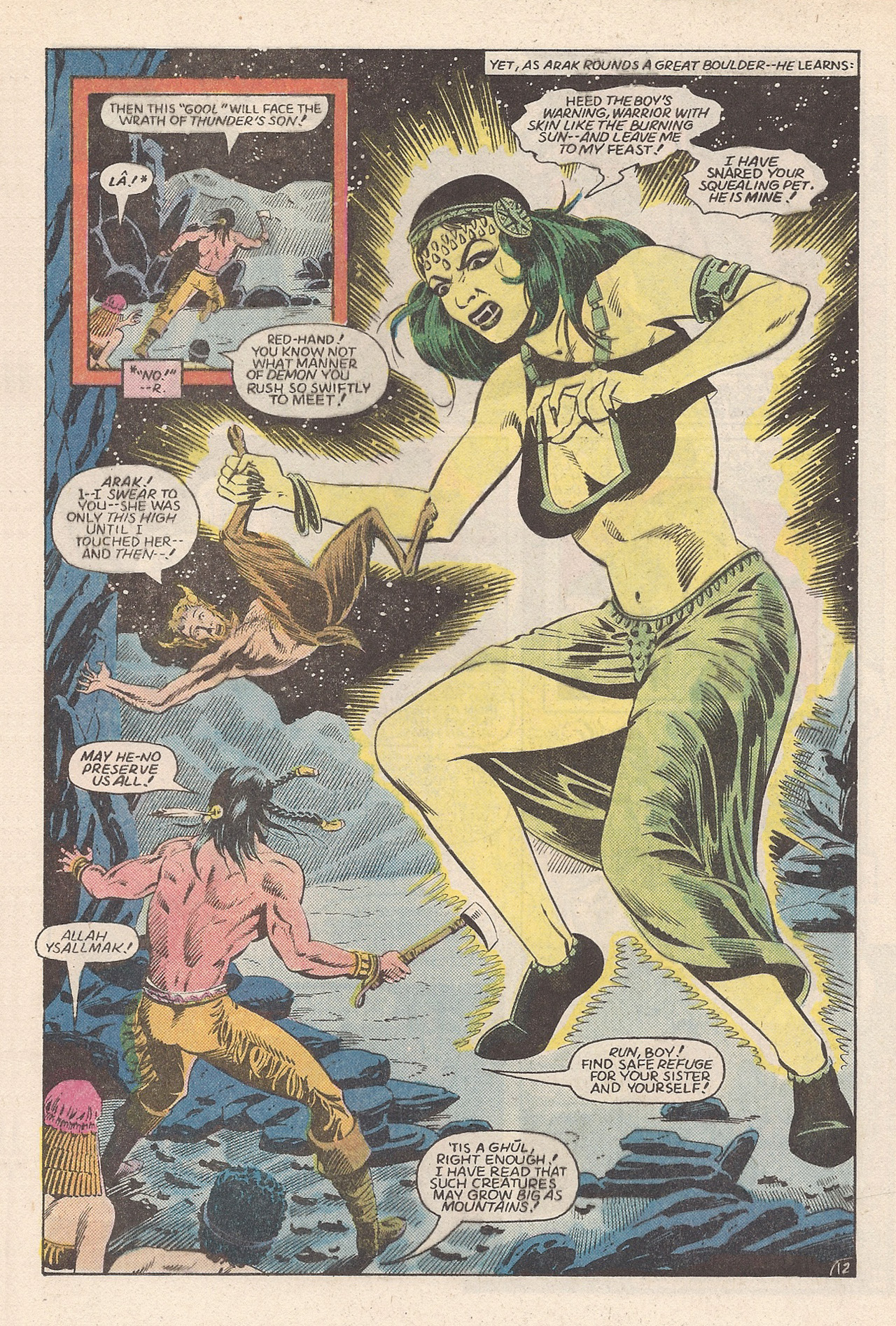 Read online Arak Son of Thunder comic -  Issue #34 - 17