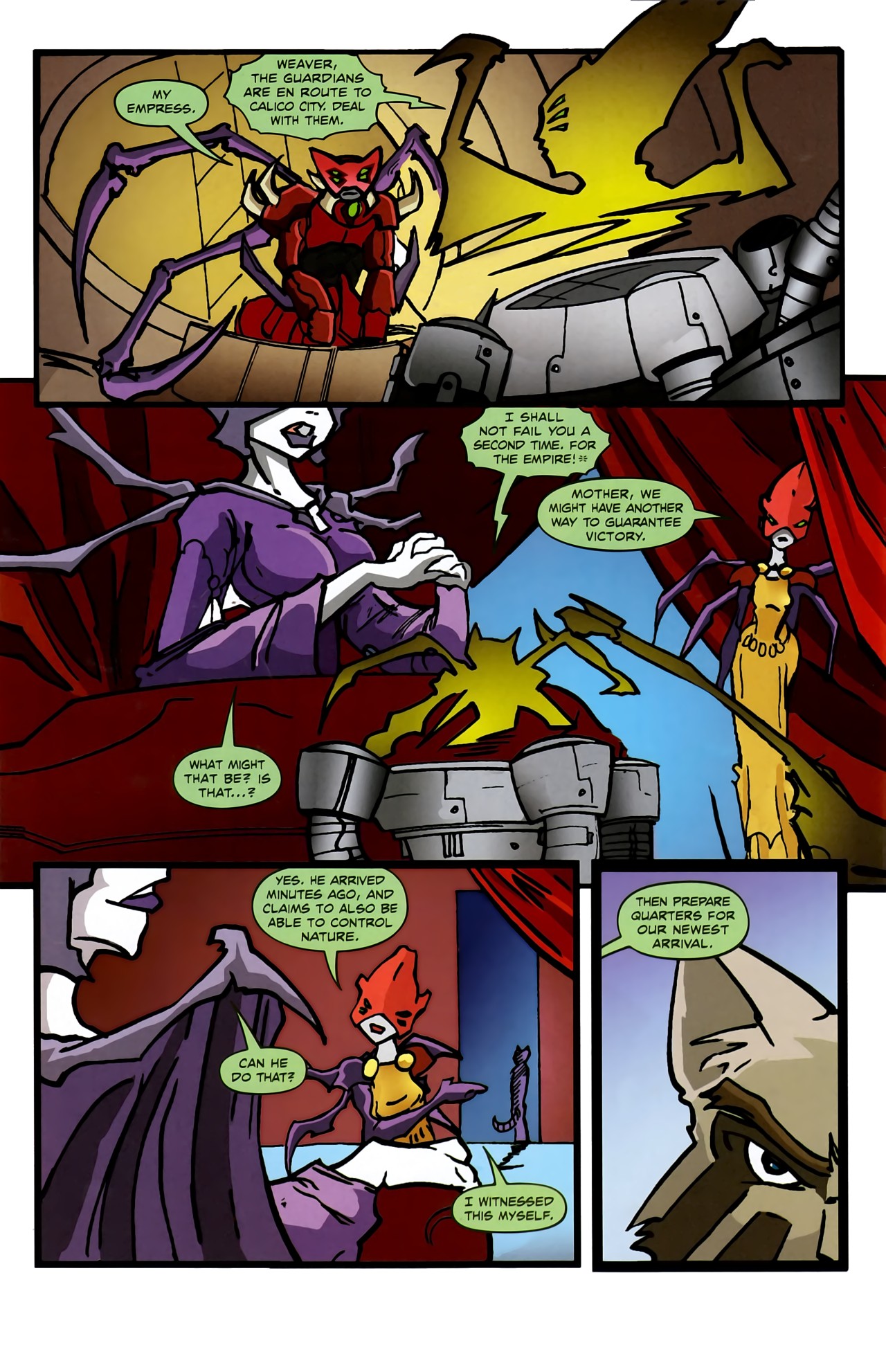 Read online NGuard comic -  Issue #2 - 14