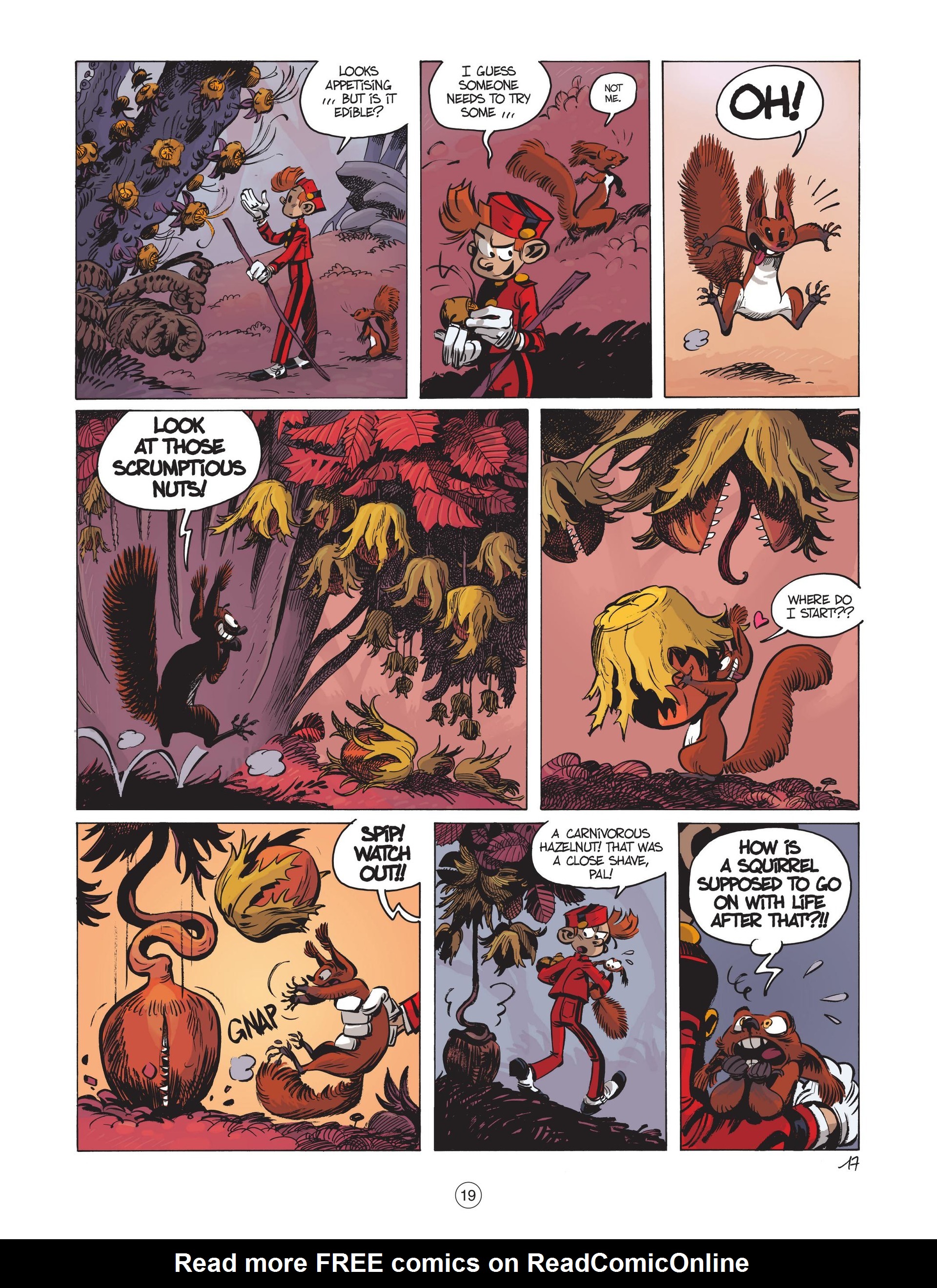 Read online Spirou & Fantasio (2009) comic -  Issue #18 - 21