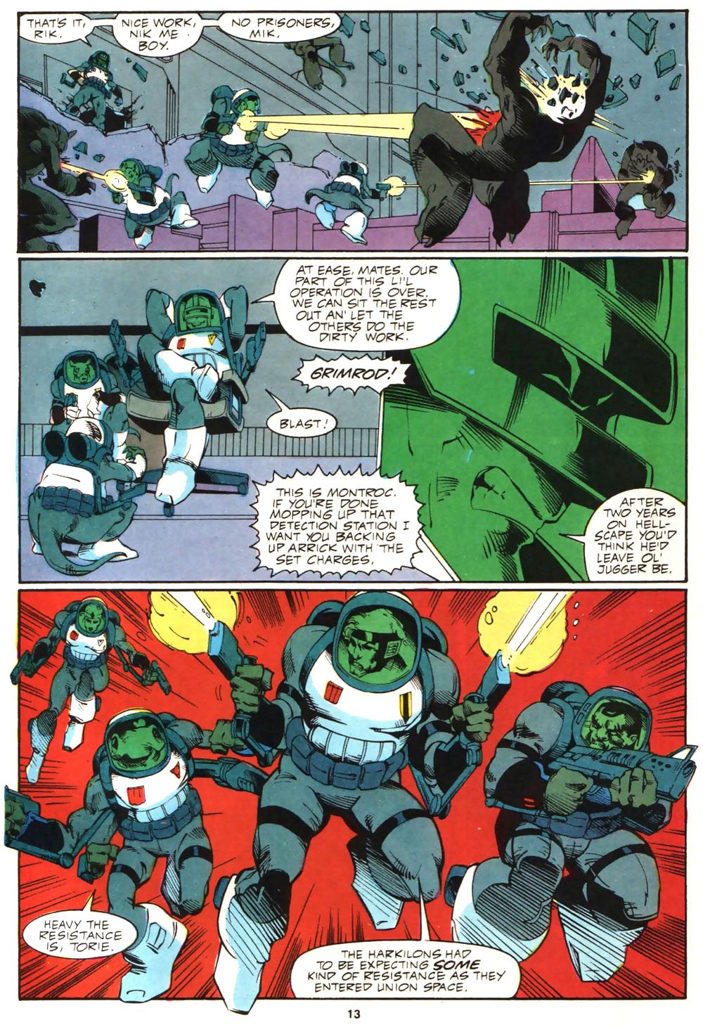 Read online Alien Legion (1987) comic -  Issue #4 - 15