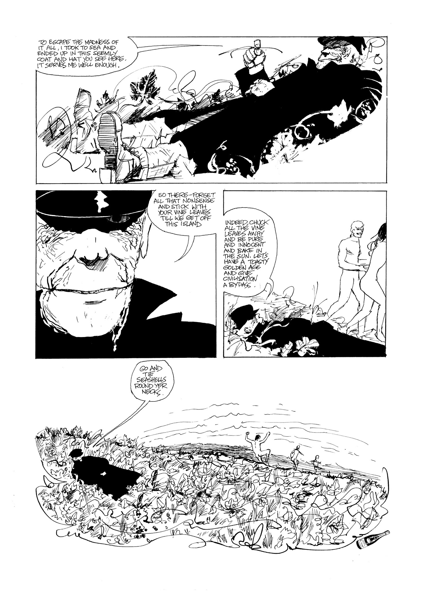 Read online Eddie Campbell's Bacchus comic -  Issue # TPB 2 - 104