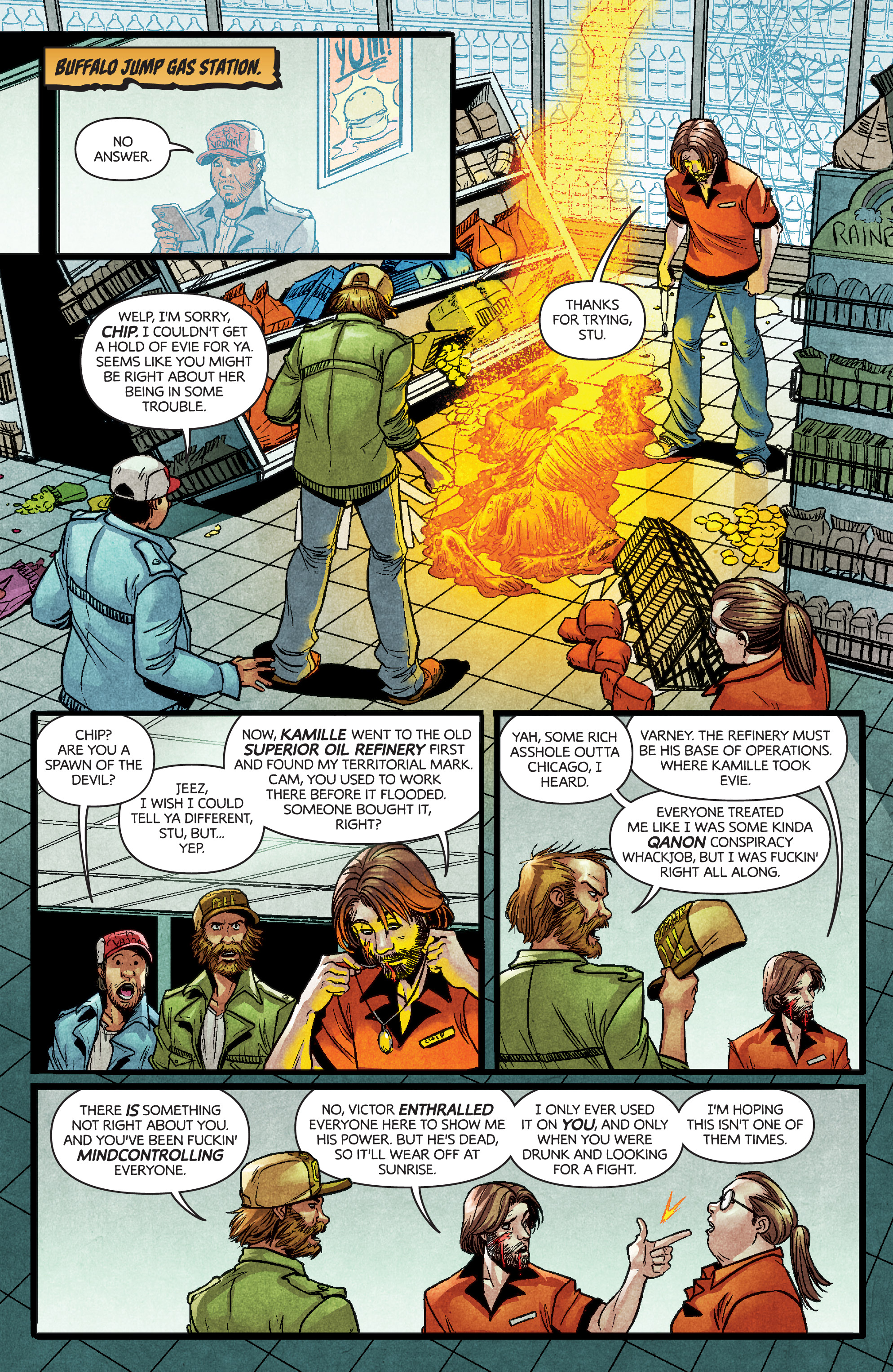 Read online Dark Red comic -  Issue #4 - 7