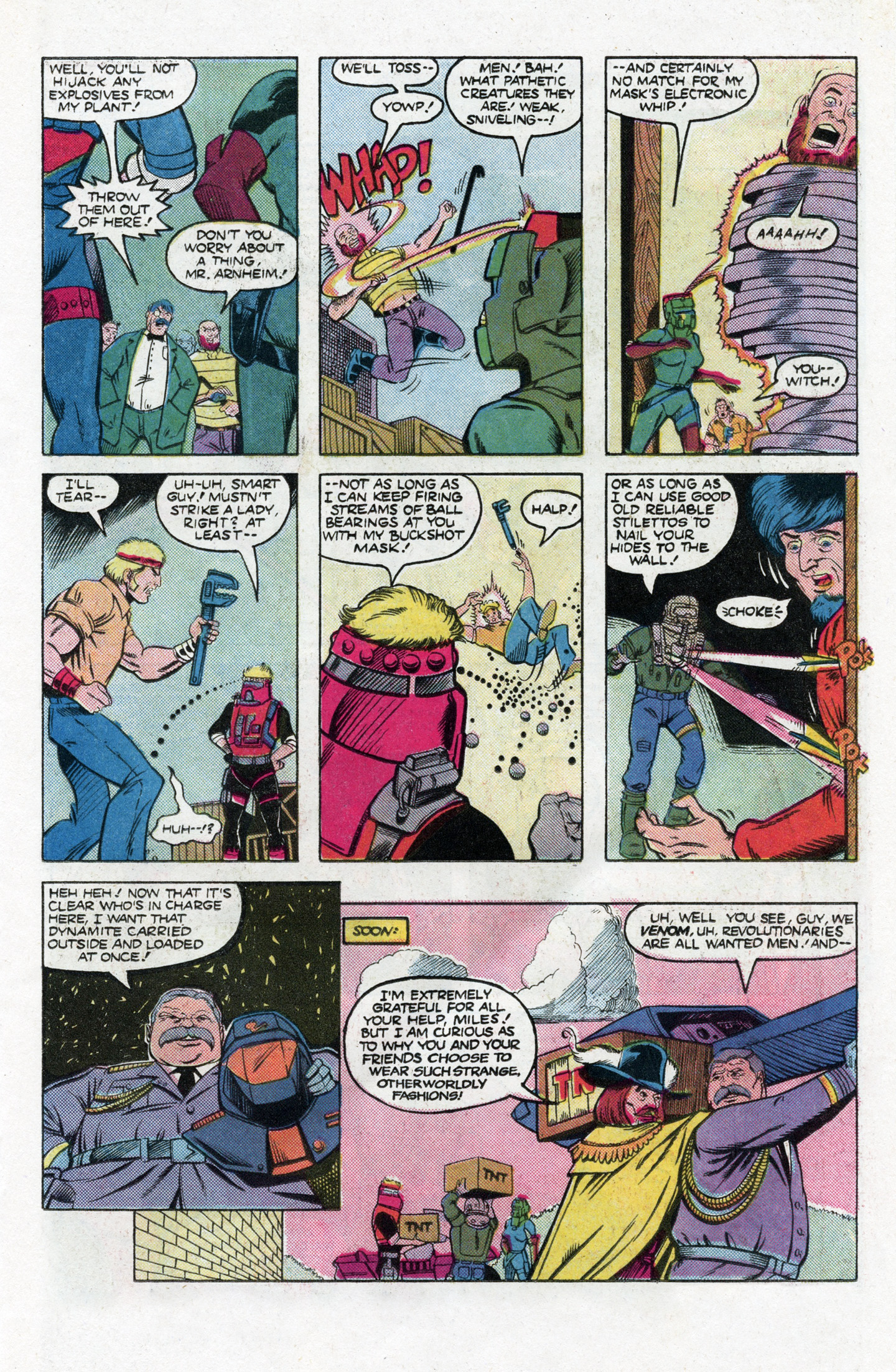 Read online MASK comic -  Issue #3 - 9