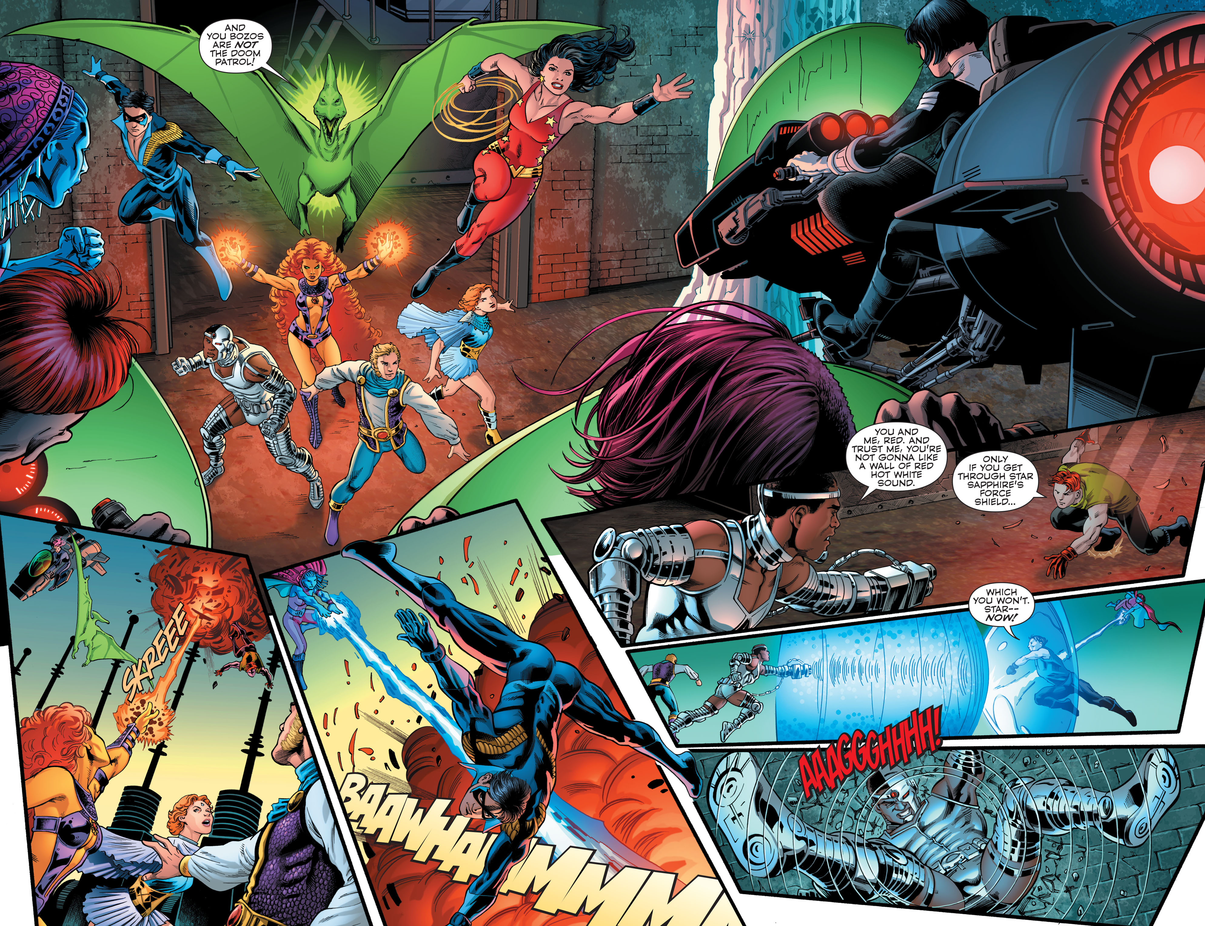 Read online Convergence New Teen Titans comic -  Issue #1 - 16