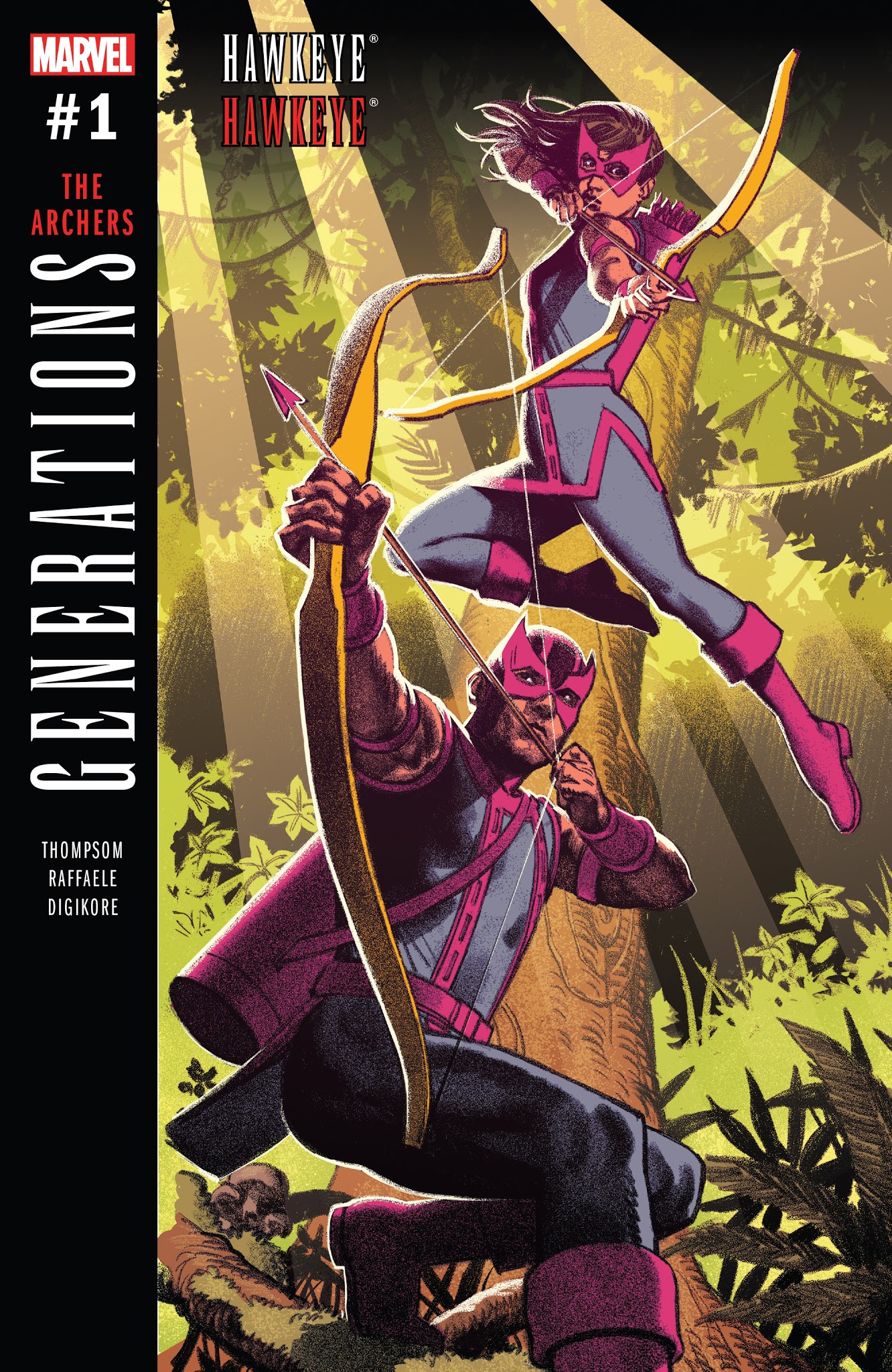 Read online Generations: Hawkeye & Hawkeye comic -  Issue # Full - 1