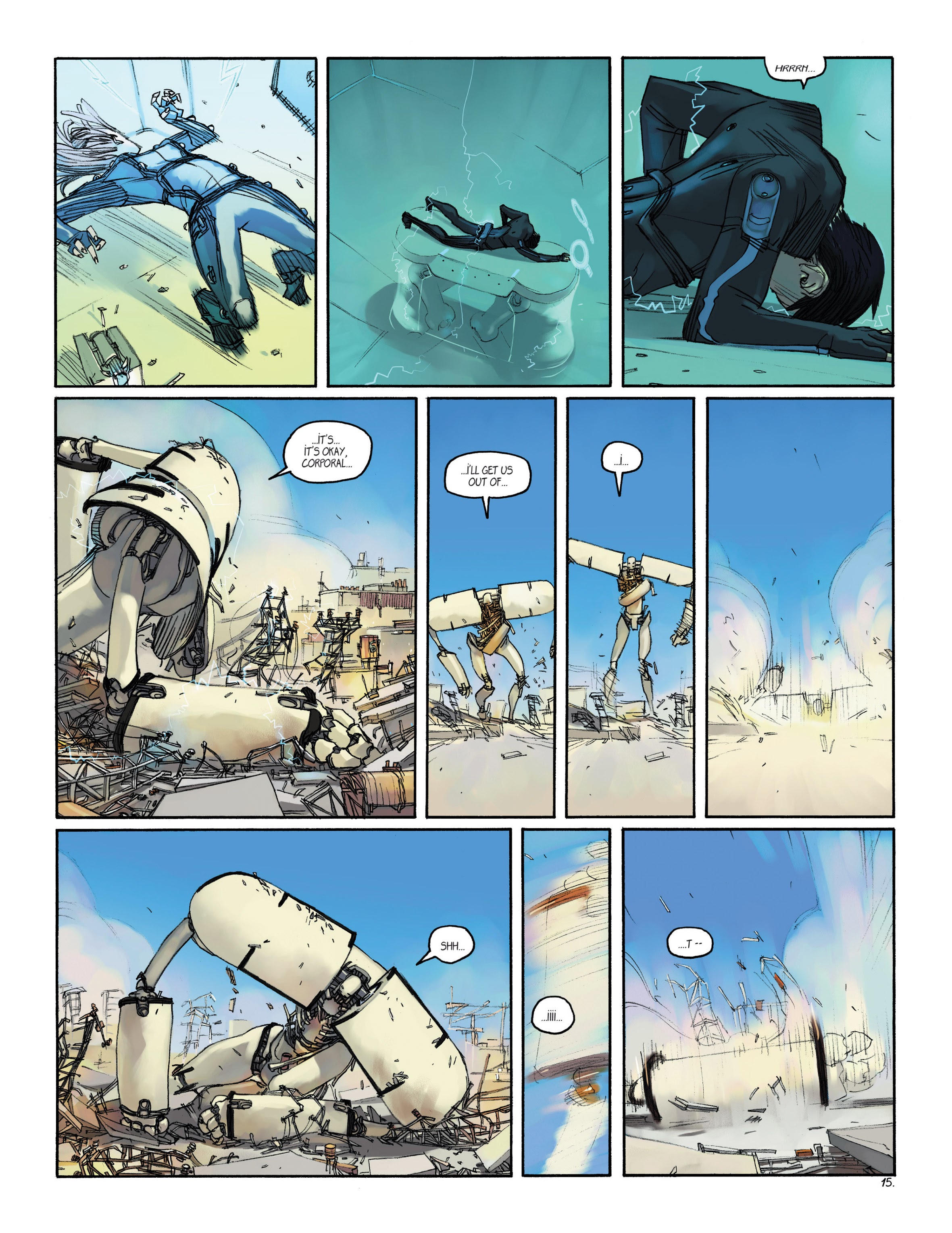 Read online Meka comic -  Issue #1 - 17