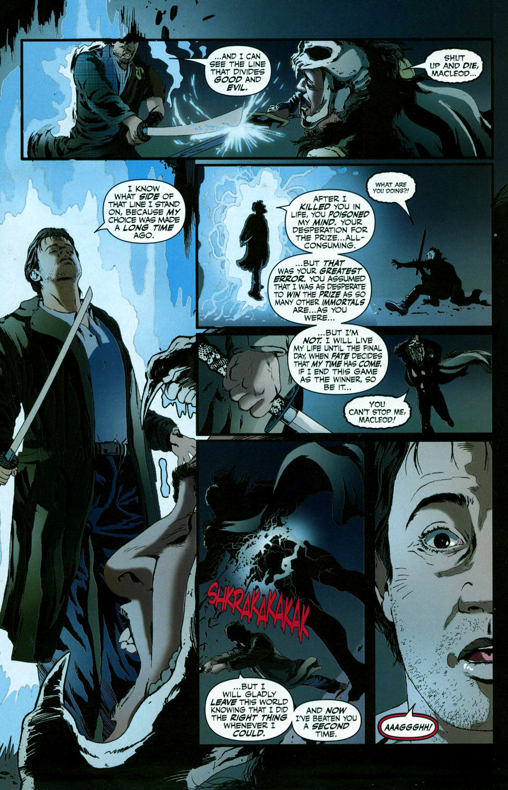 Read online Highlander comic -  Issue #9 - 14