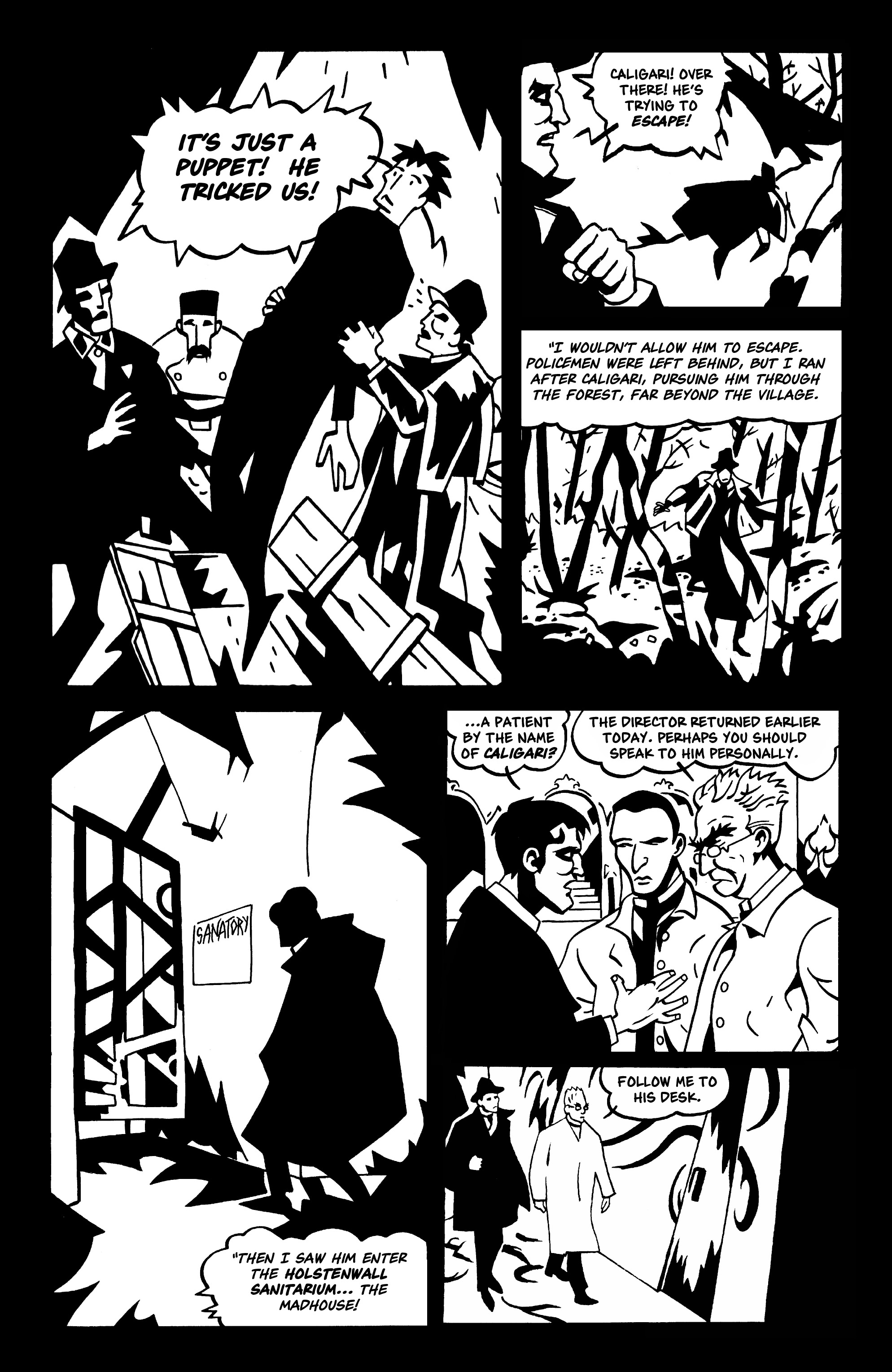 Read online The Cabinet of Doctor Caligari comic -  Issue #2 - 16