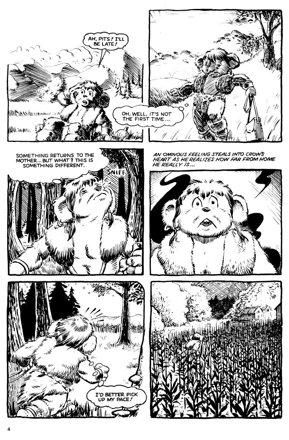 Read online Crow of the Bear Clan comic -  Issue #1 - 6