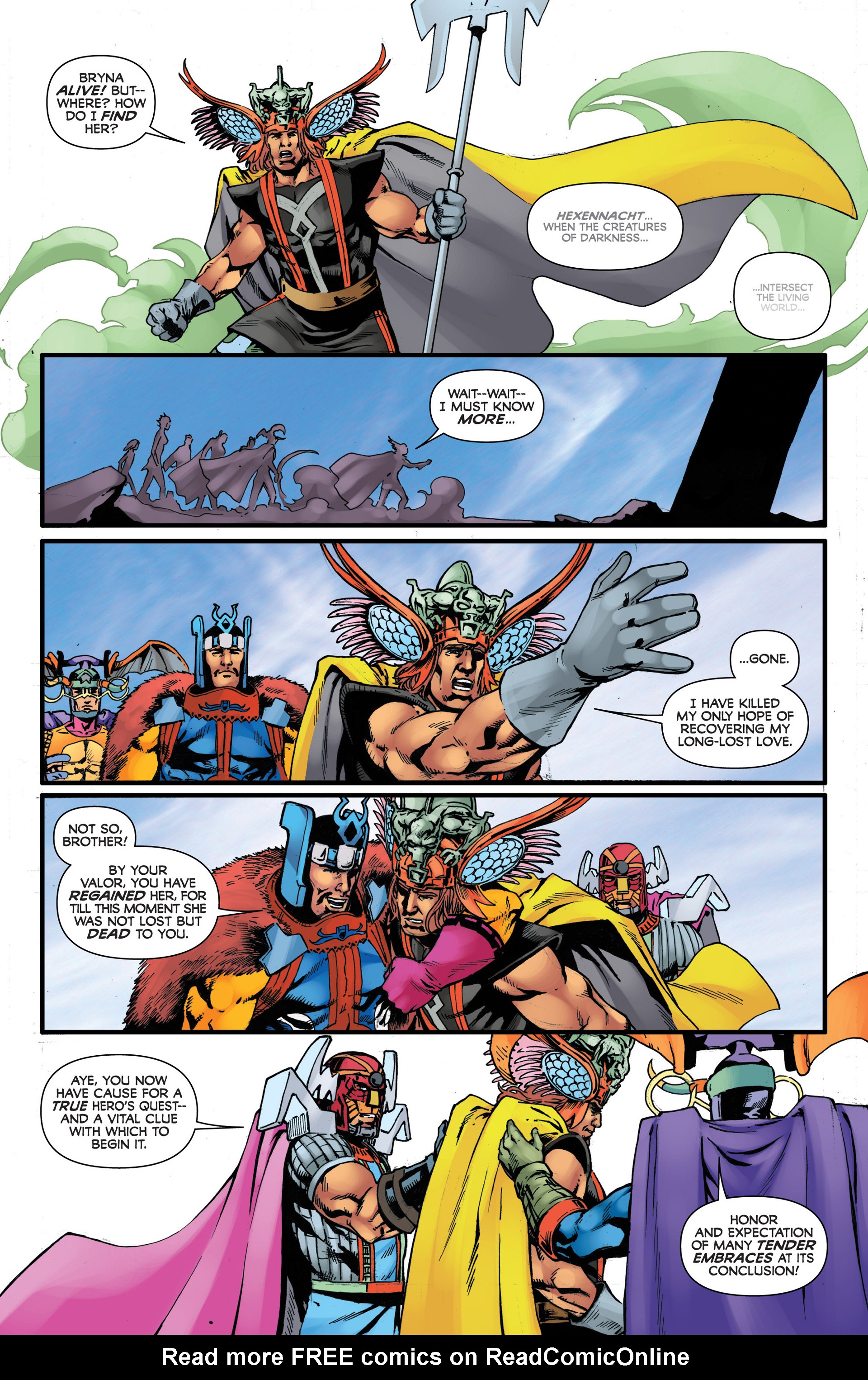 Read online Kirby: Genesis - Dragonsbane comic -  Issue #4 - 21