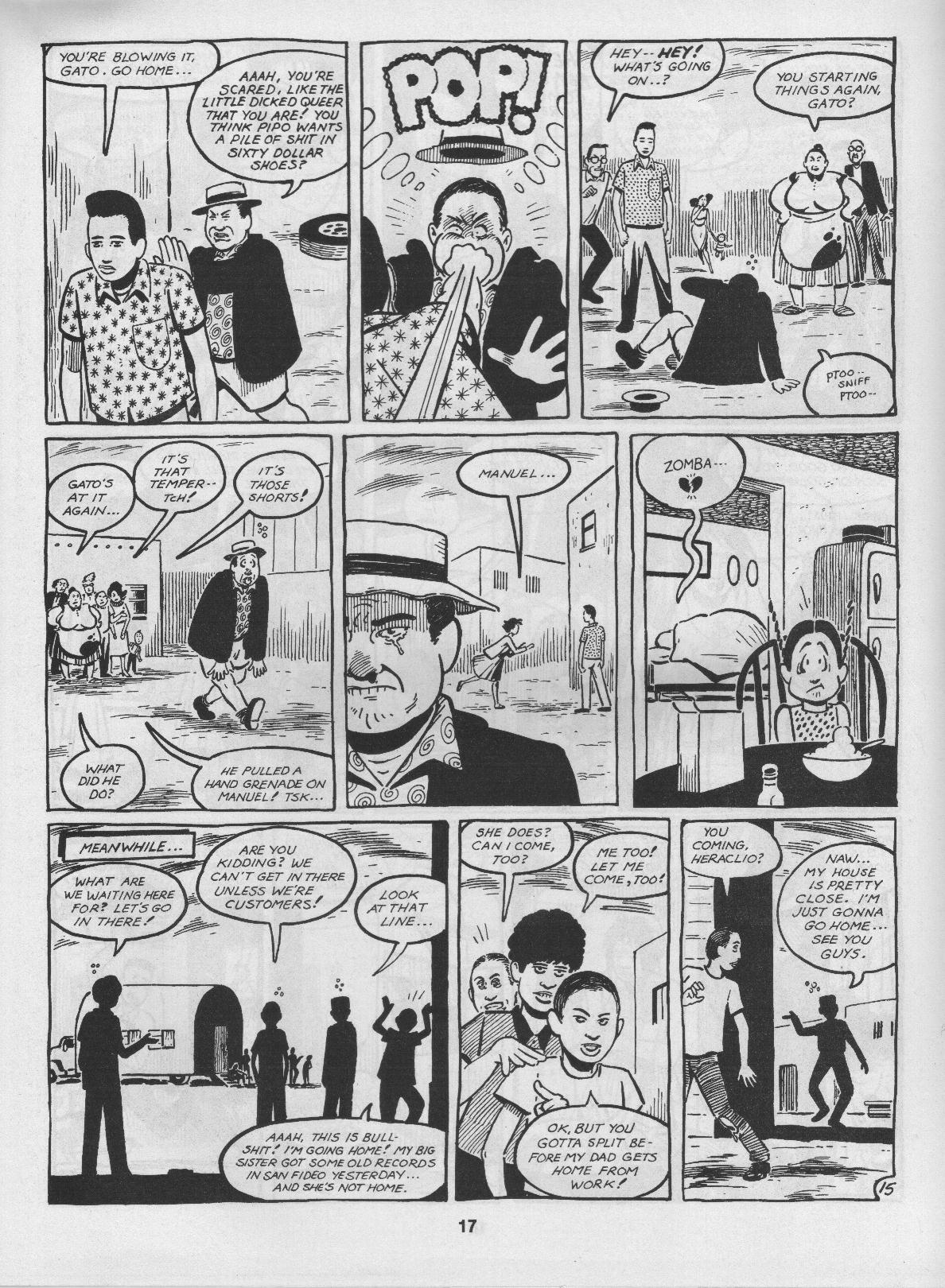 Read online Love and Rockets (1982) comic -  Issue #3 - 19