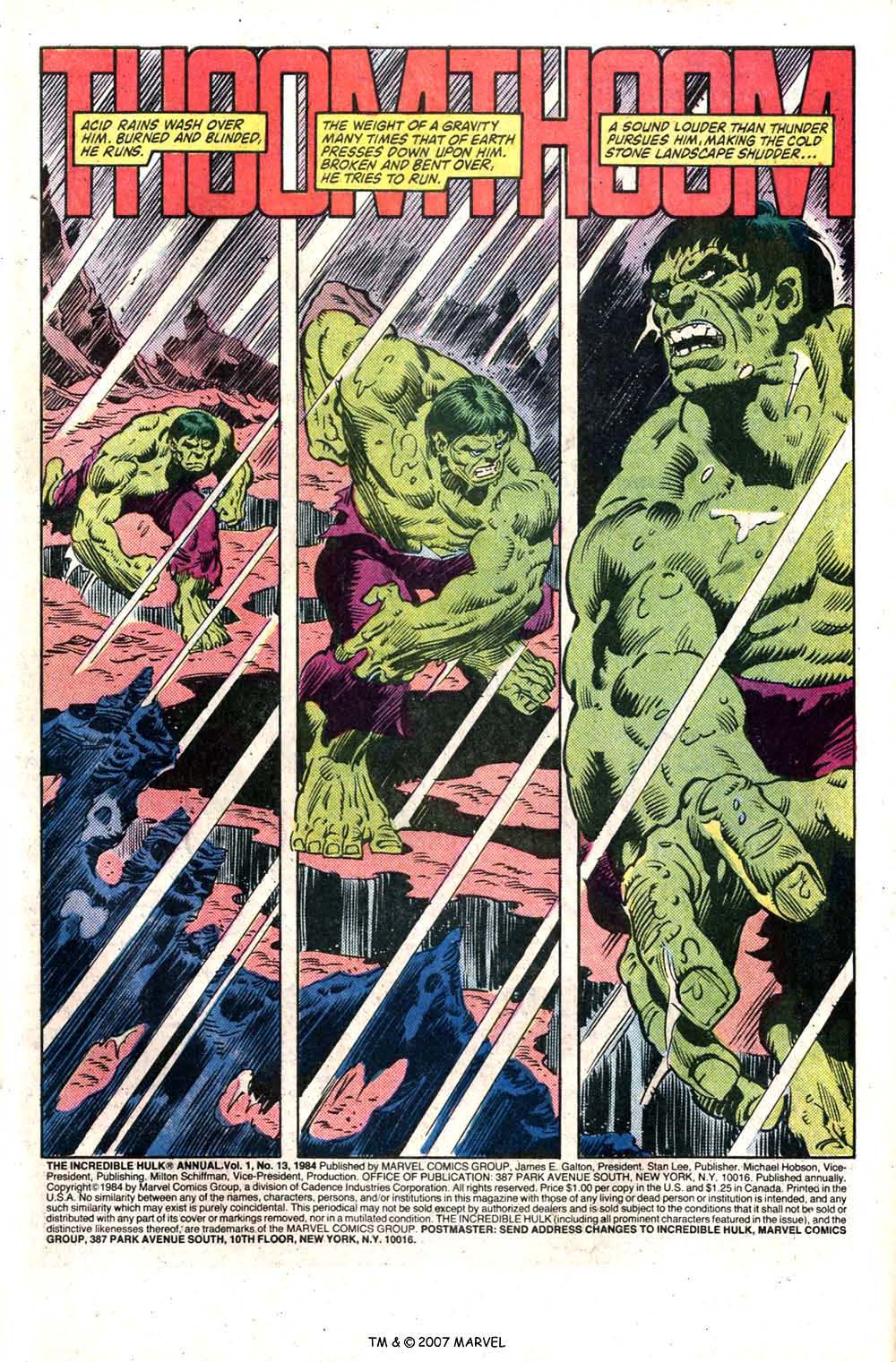 Read online The Incredible Hulk Annual comic -  Issue #13 - 3