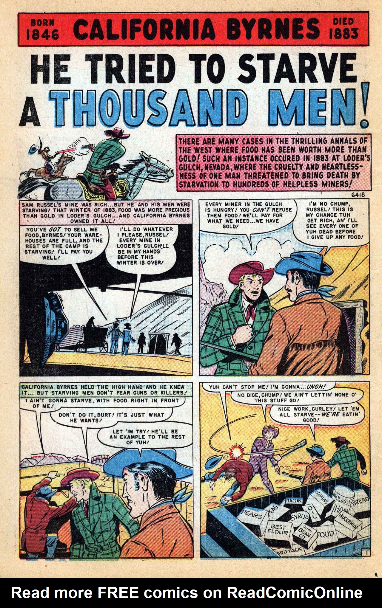 Read online Western Outlaws and Sheriffs comic -  Issue #60 - 24