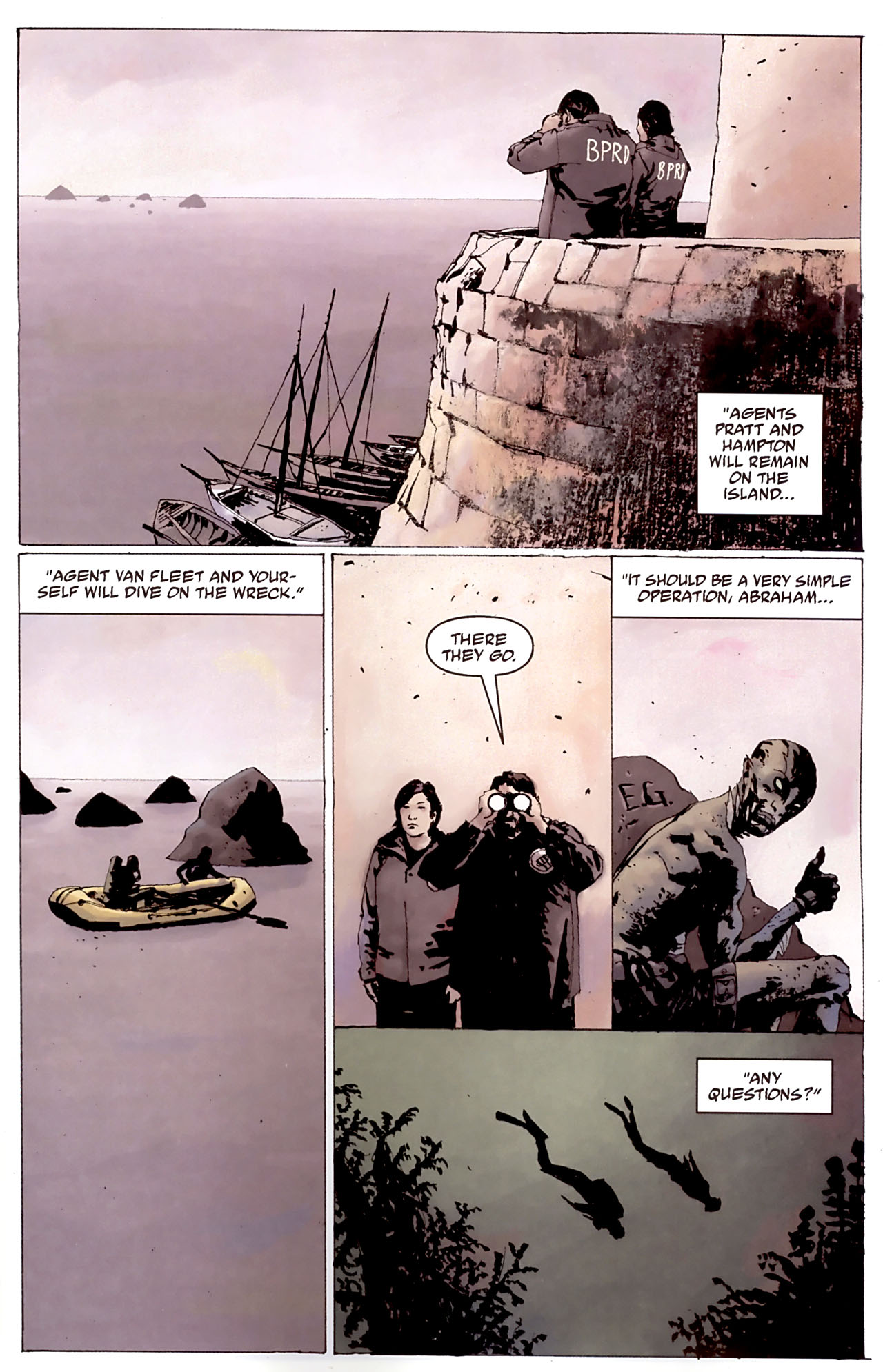 Read online Abe Sapien: The Drowning comic -  Issue #1 - 21