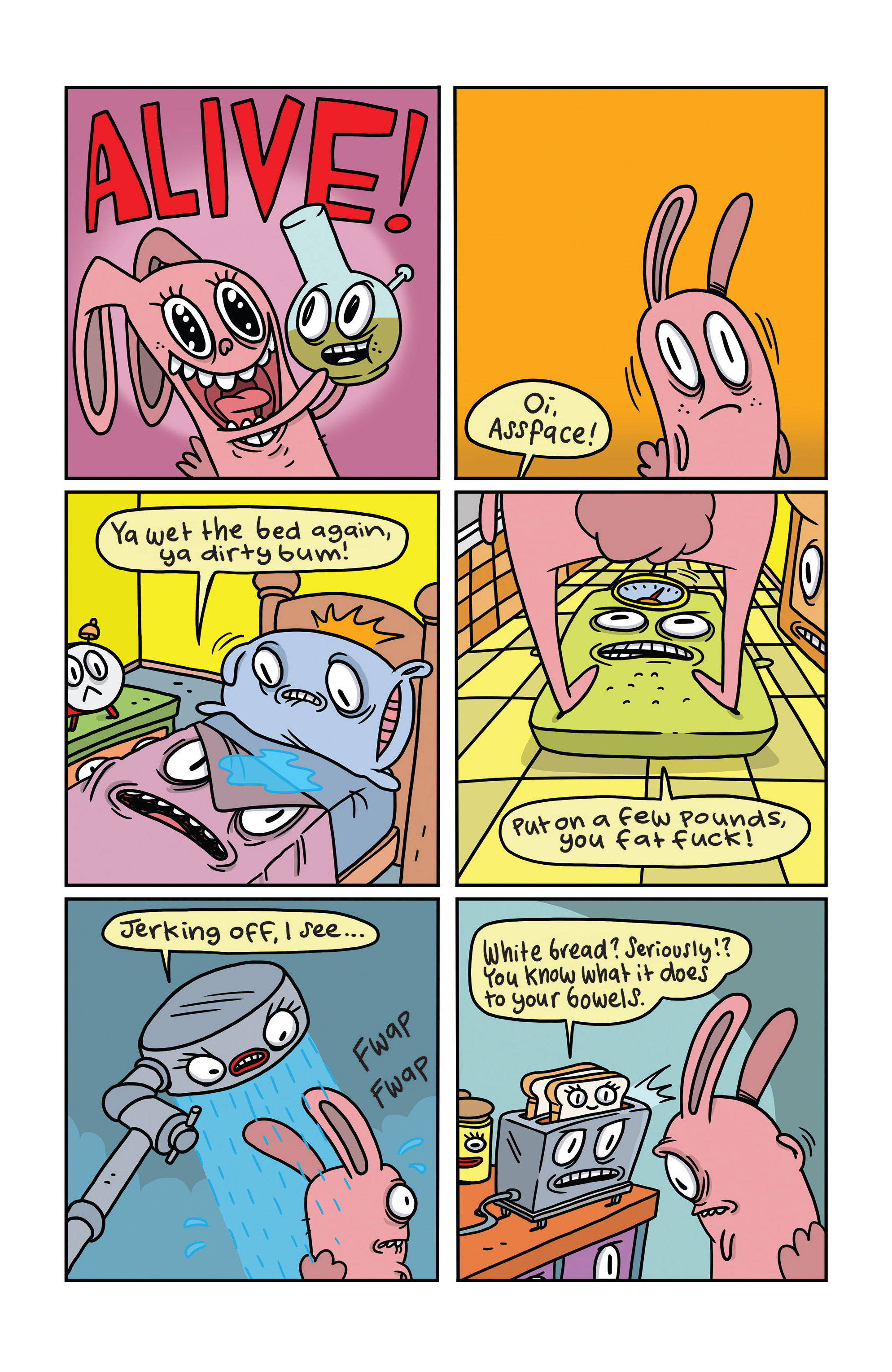 Read online Itty Bitty Bunnies in Rainbow Pixie Candy Land: Pop Tarts comic -  Issue # Full - 20