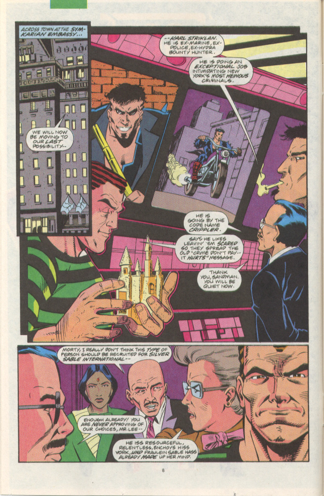 Read online Silver Sable and the Wild Pack comic -  Issue #2 - 7