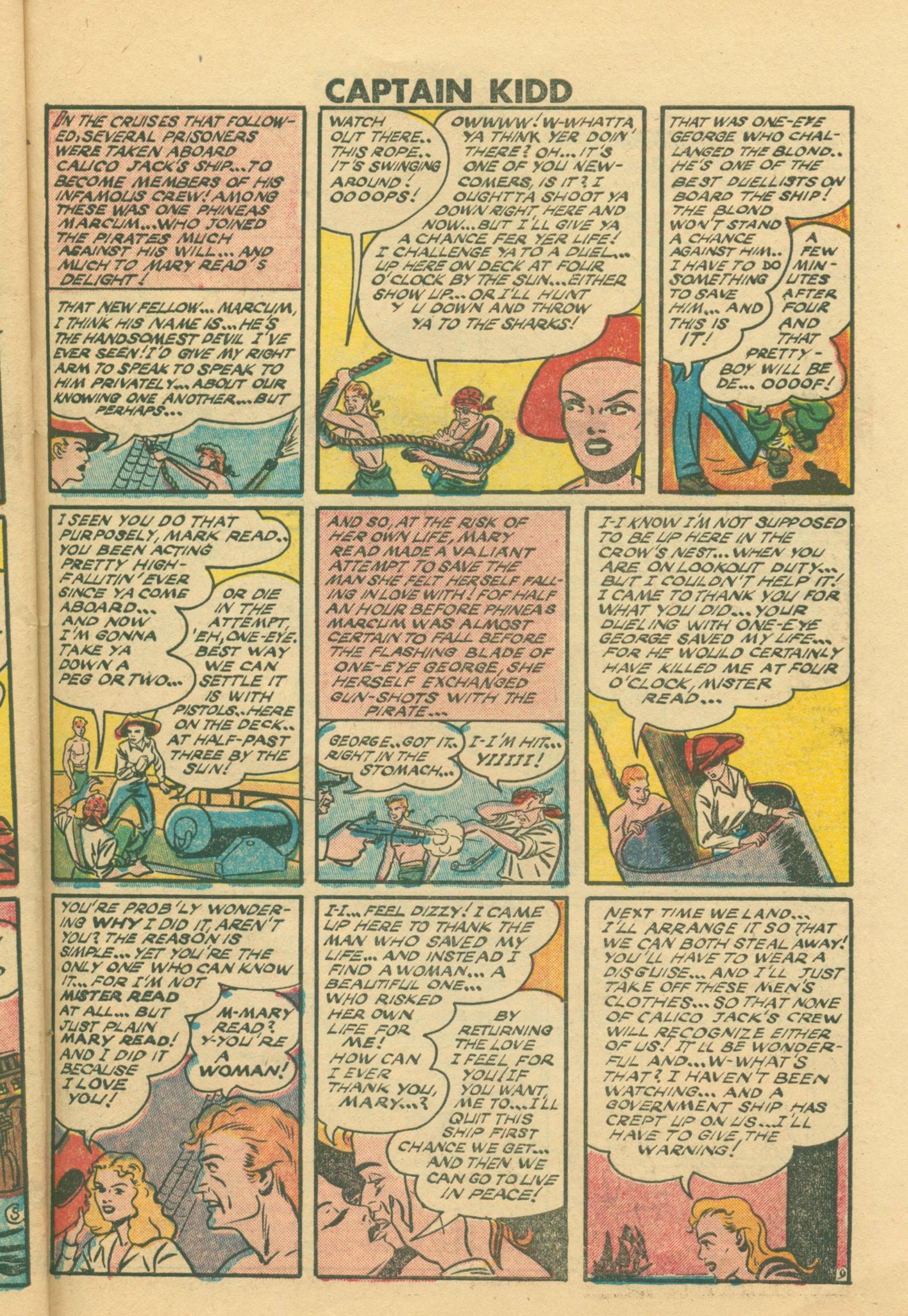 Read online Captain Kidd comic -  Issue #24 - 31