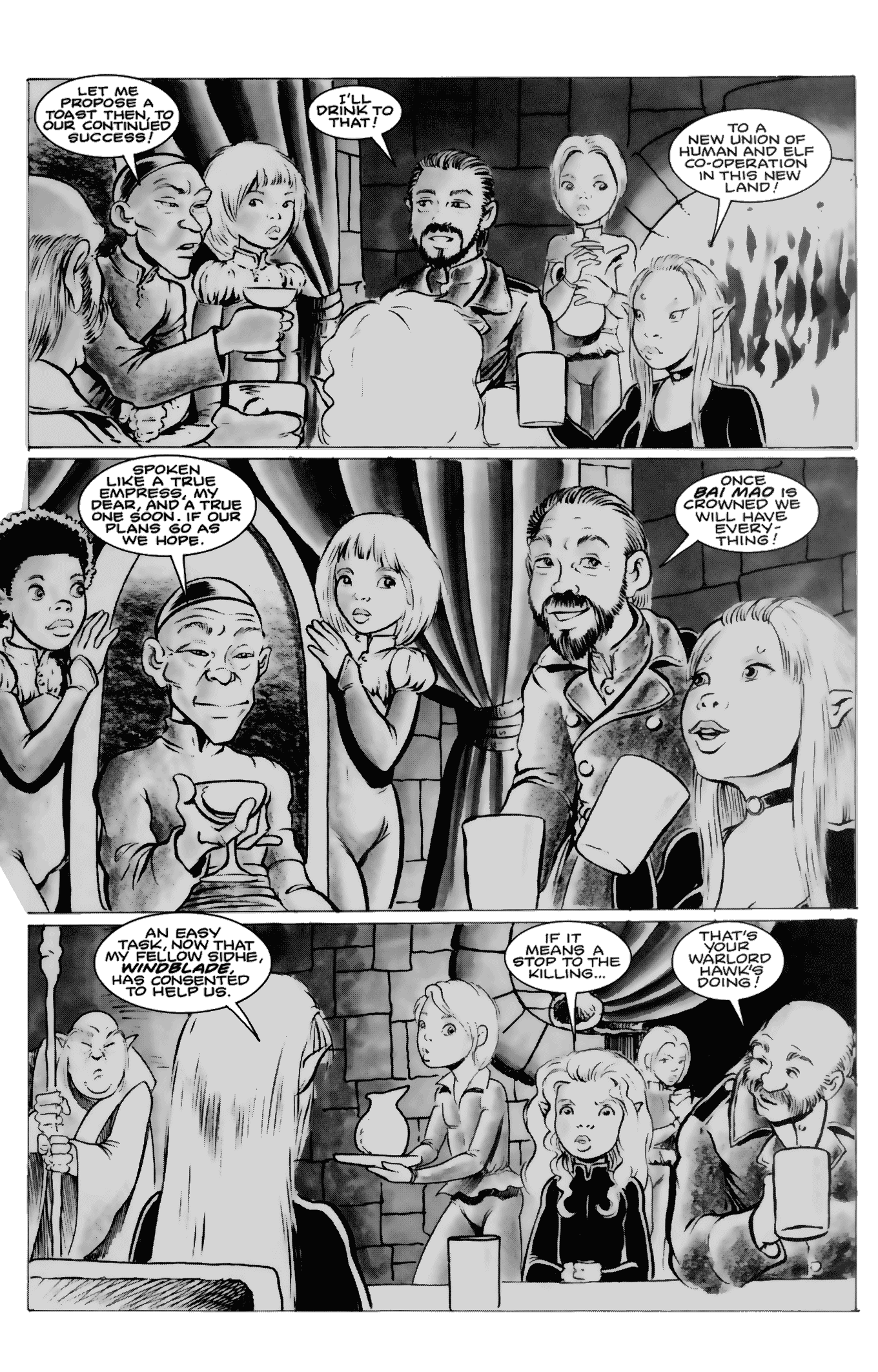 Read online ElfLord (1997) comic -  Issue #6 - 11