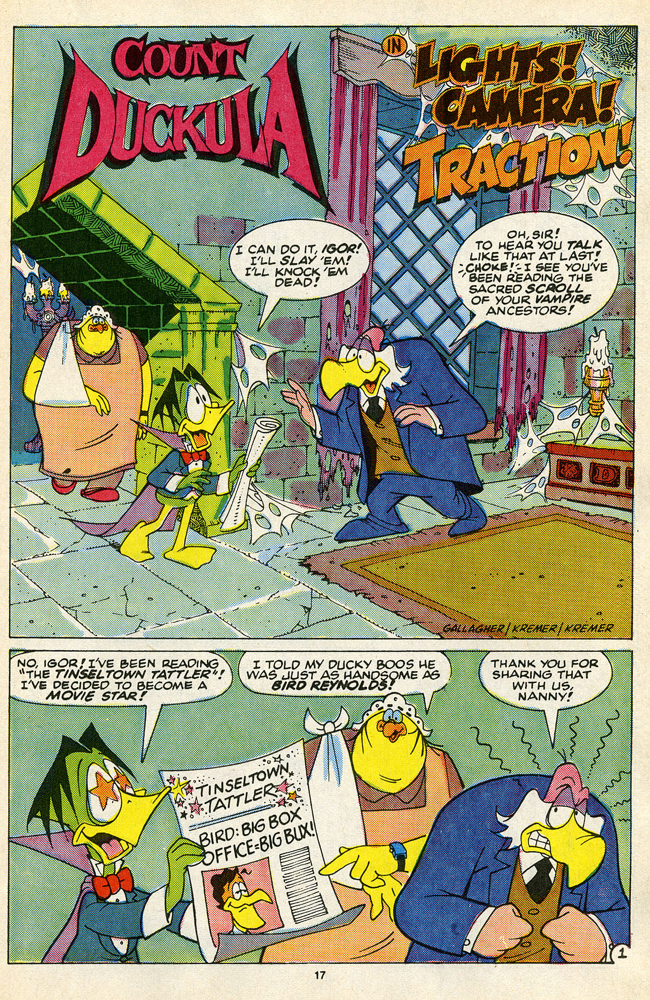Read online Count Duckula comic -  Issue #1 - 19