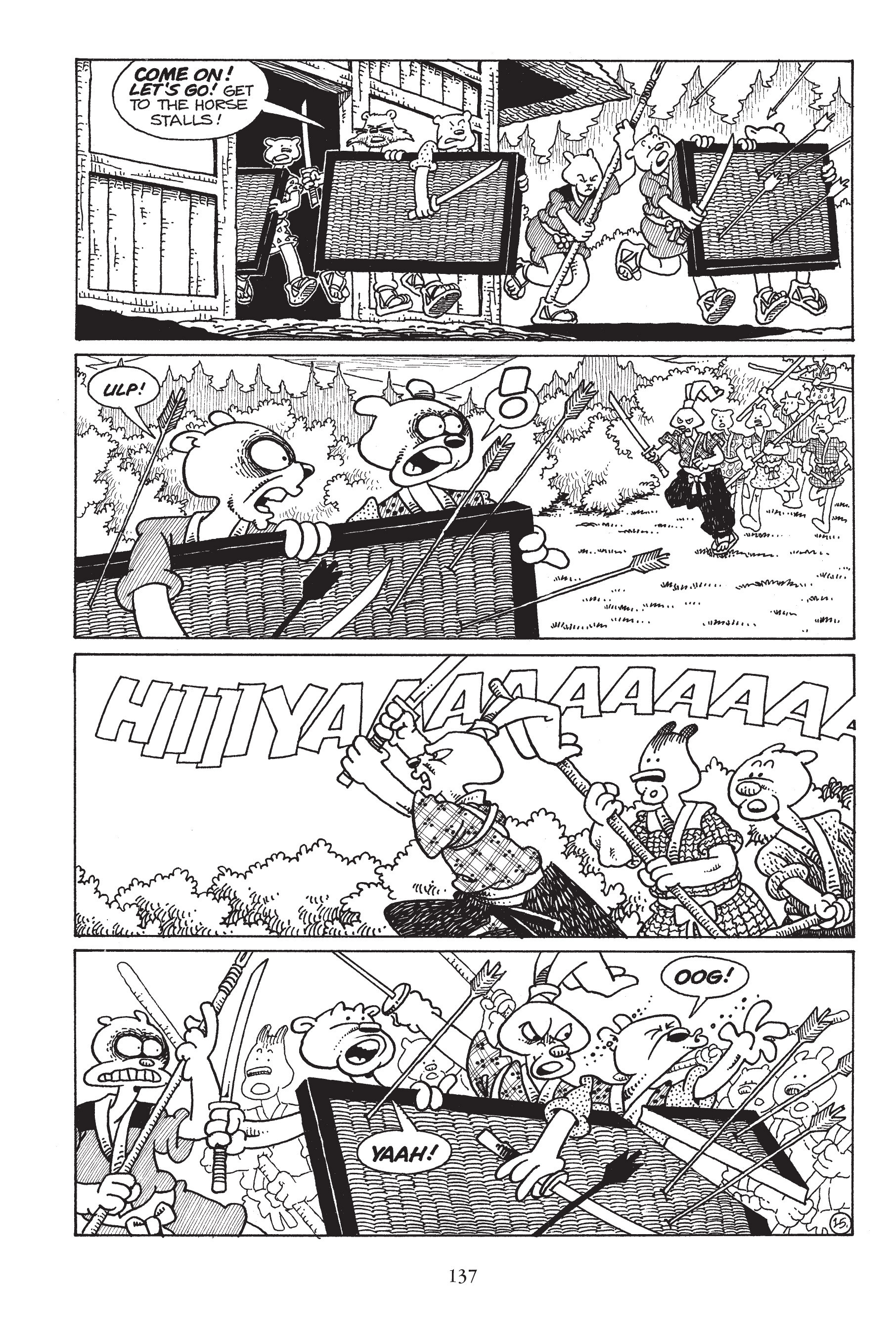 Read online Usagi Yojimbo (1987) comic -  Issue # _TPB 6 - 136