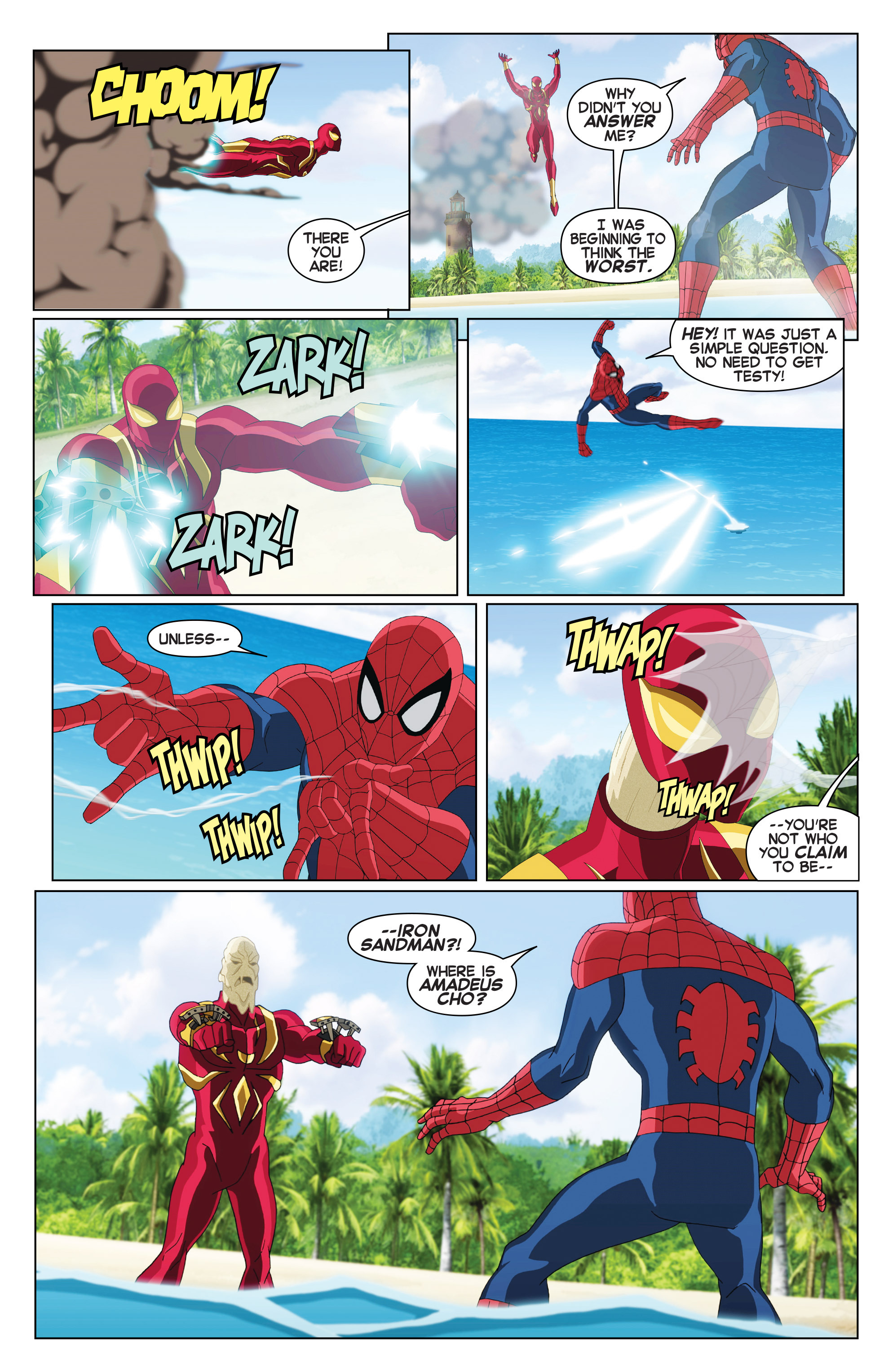 Read online Marvel Universe Ultimate Spider-Man Vs. The Sinister Six comic -  Issue #8 - 14