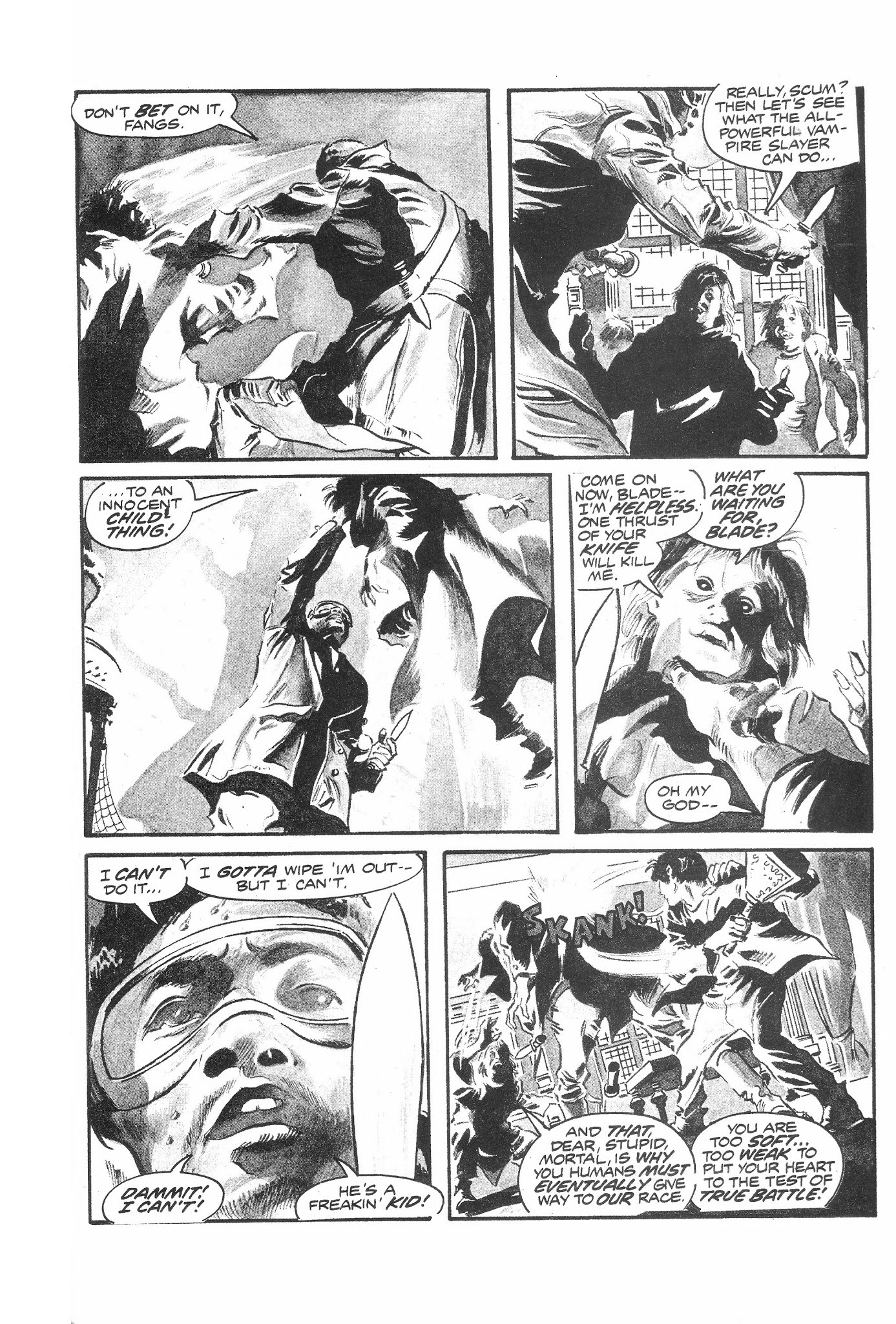 Read online Blade: Black & White comic -  Issue # TPB - 91