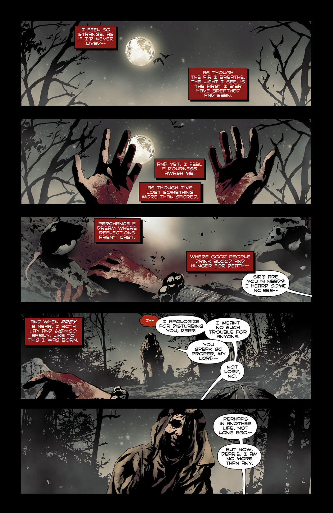 Read online I... Vampire! comic -  Issue #0 - 14