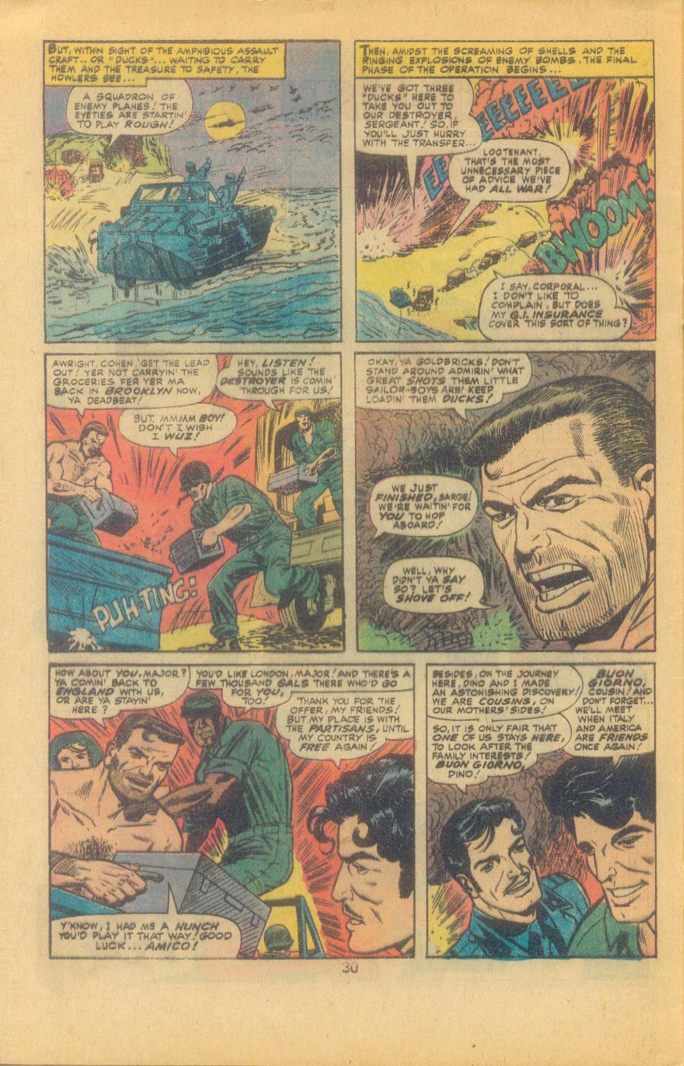 Read online Sgt. Fury comic -  Issue #132 - 32