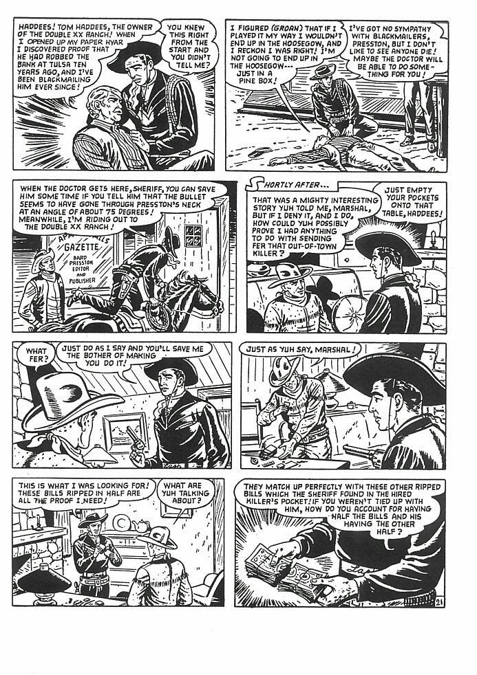 Read online Lash LaRue Western comic -  Issue #2 - 23