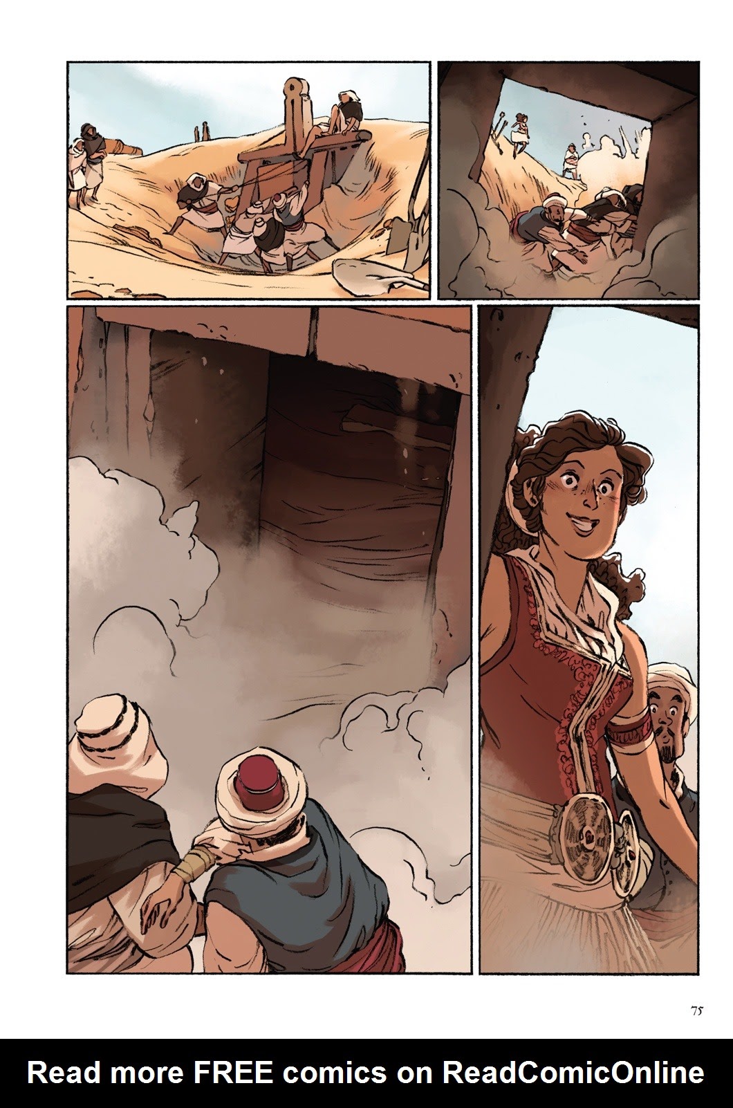 Read online Delilah Dirk and the Pillars of Hercules comic -  Issue # TPB (Part 1) - 73