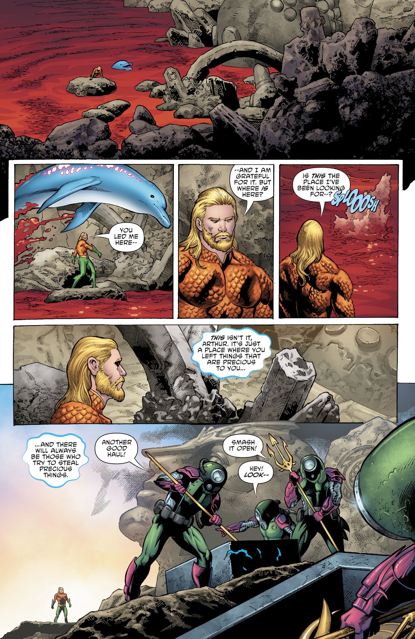 Read online Aquaman (2016) comic -  Issue #42 - 16