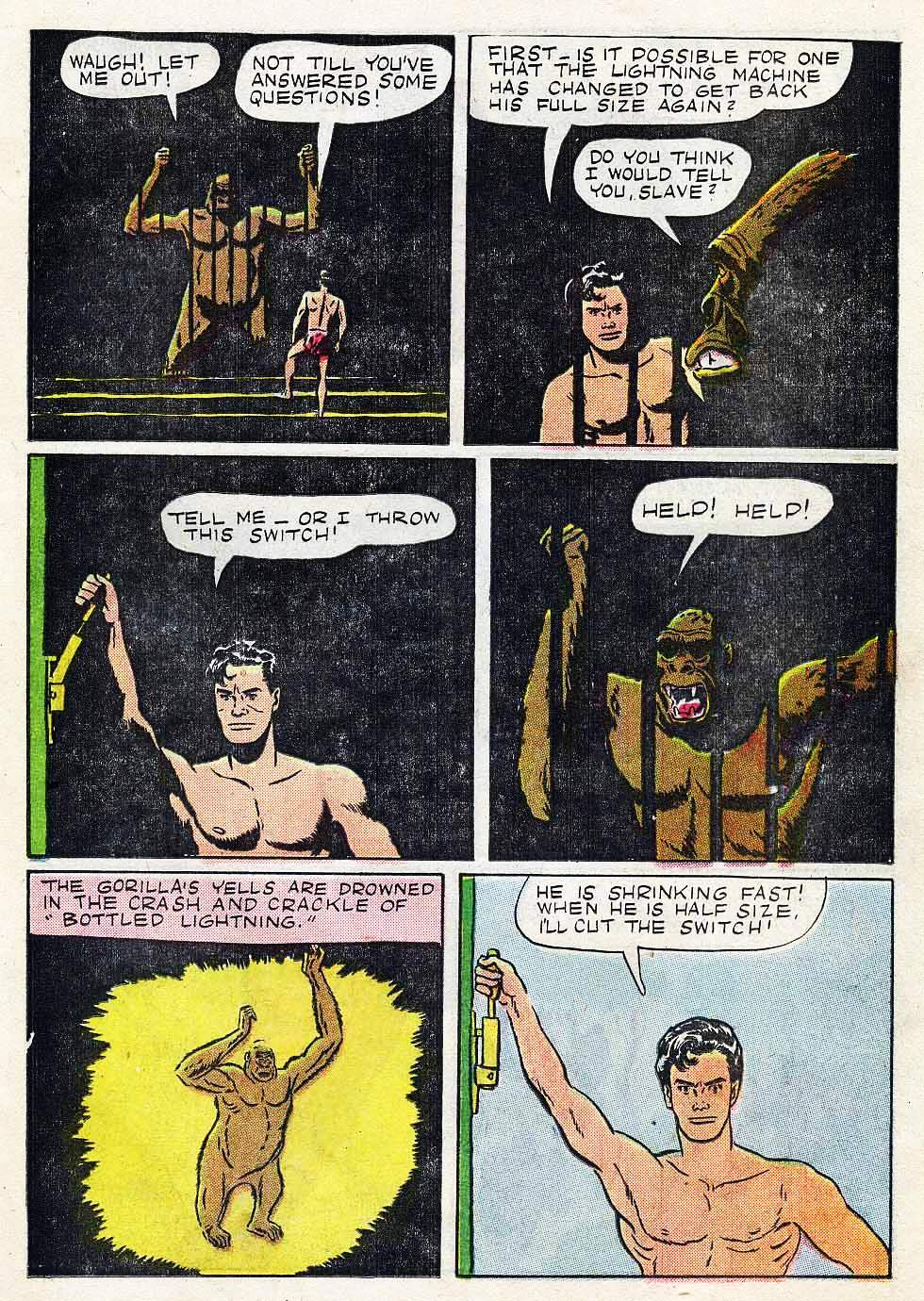 Read online Tarzan (1948) comic -  Issue #10 - 17