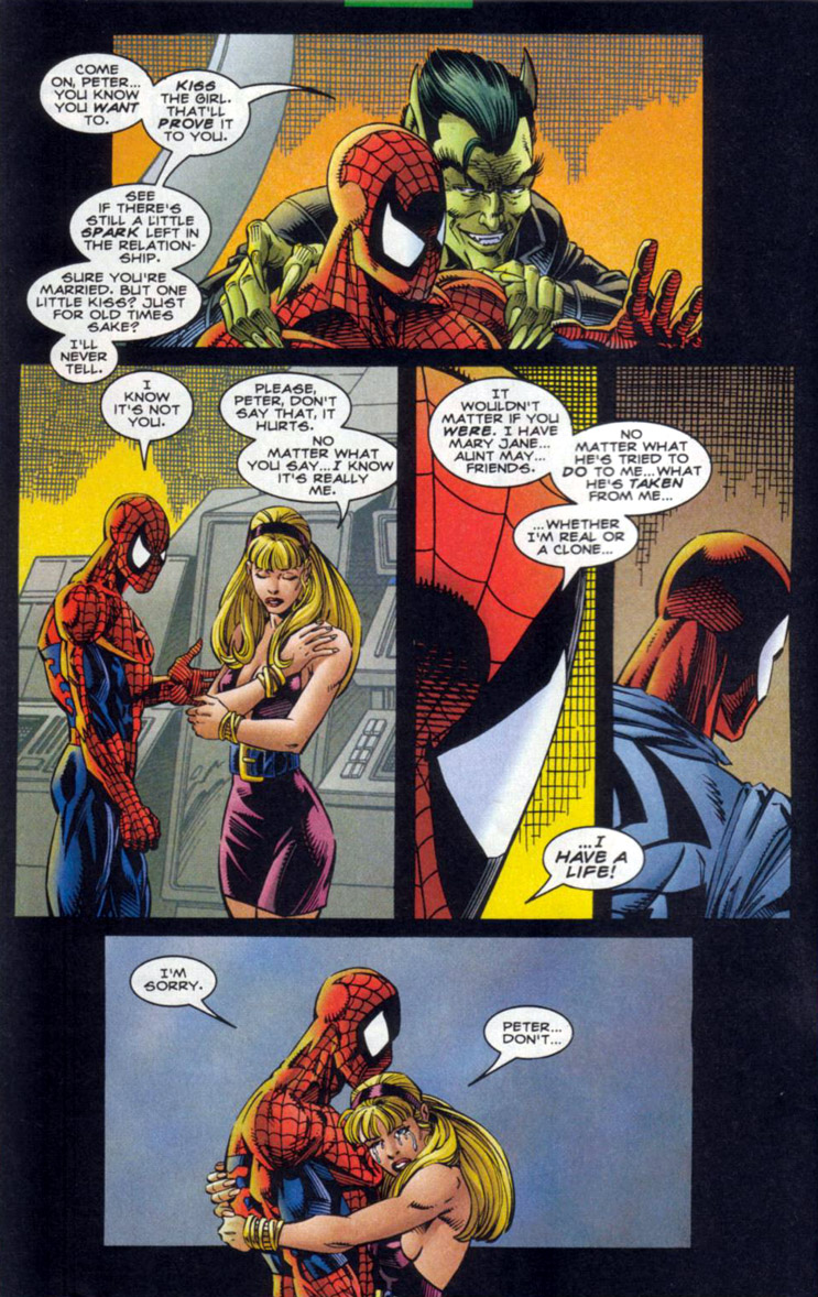 Read online Spider-Man (1990) comic -  Issue #56 - Truths & Deceptions - 18