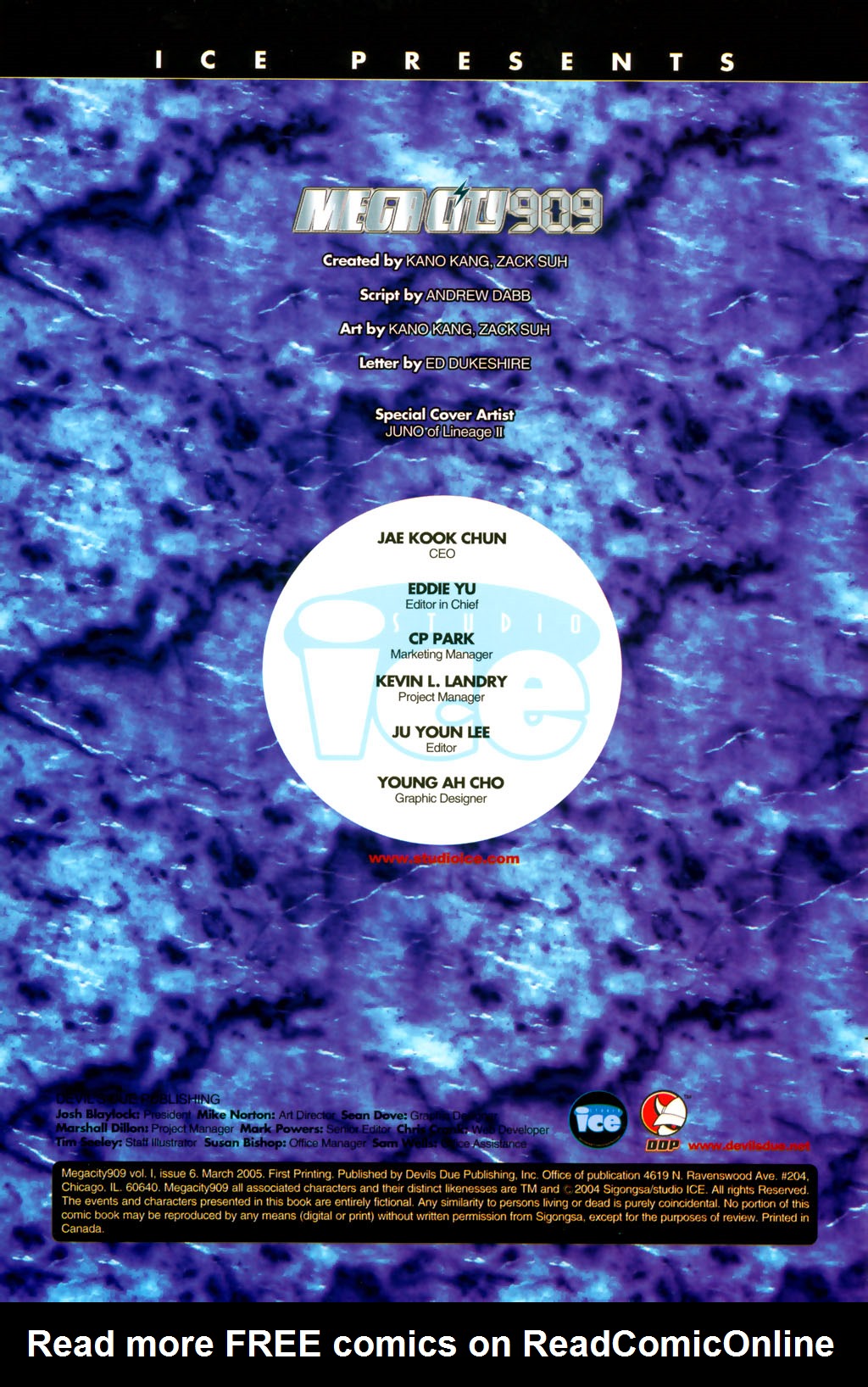 Read online Megacity 909 comic -  Issue #6 - 3