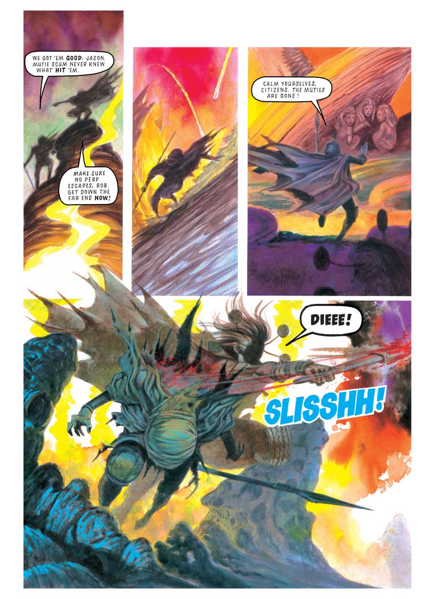 Read online Judge Dredd Megazine (Vol. 5) comic -  Issue #285 - 112