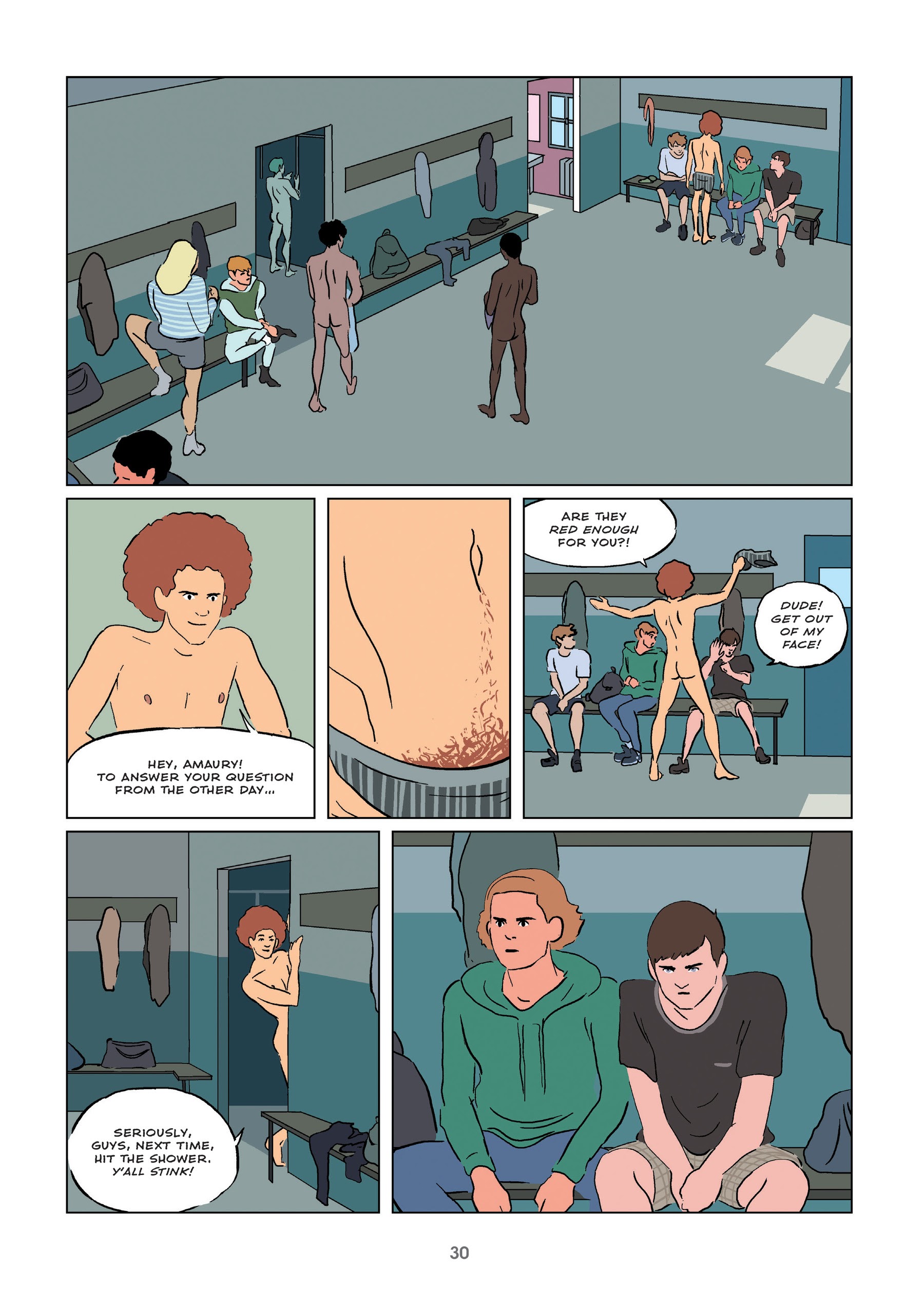 Read online The Locker Room comic -  Issue # TPB - 31