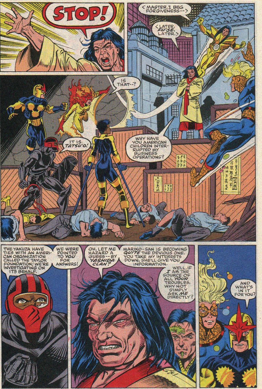 The New Warriors Issue #20 #24 - English 17