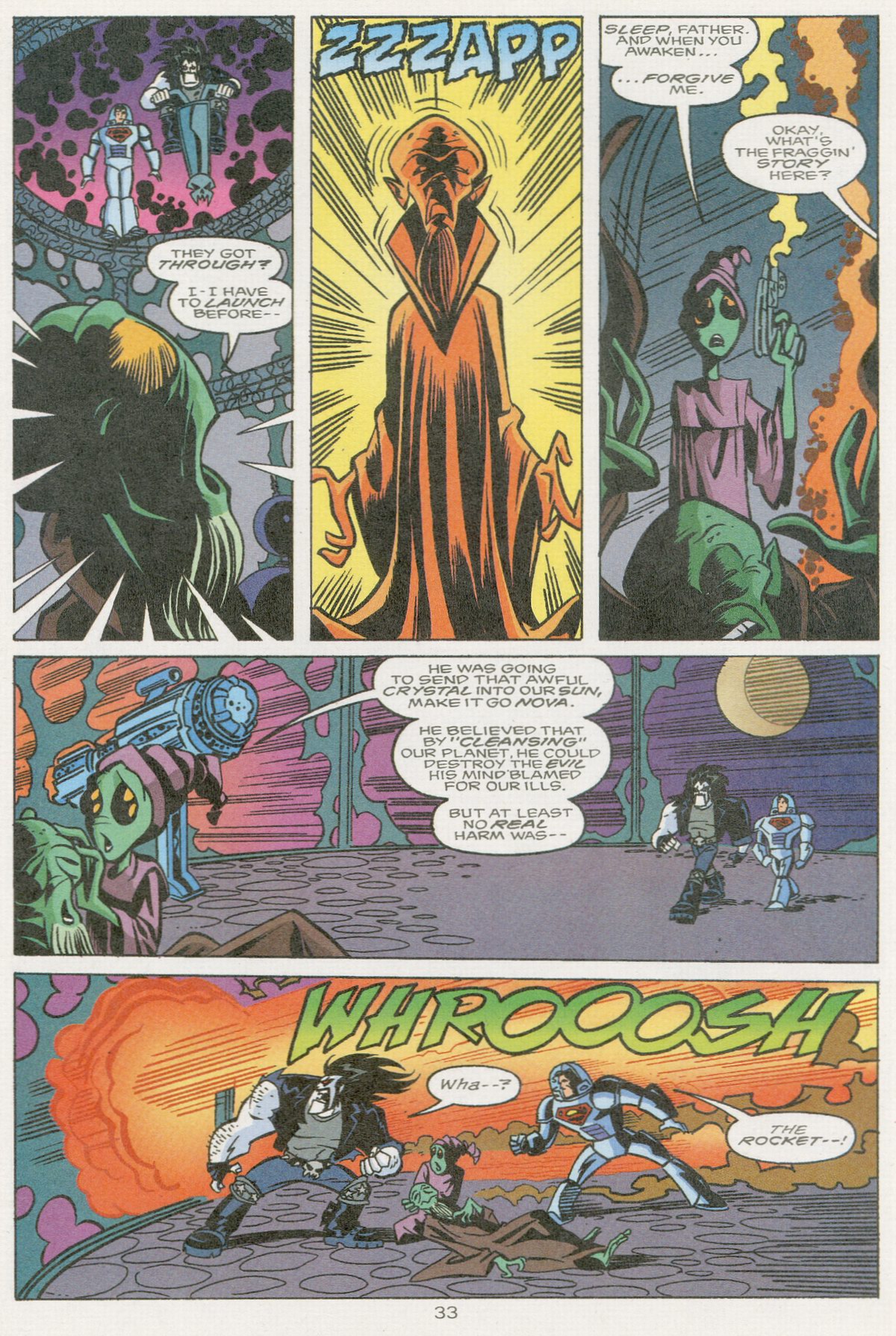 Read online Superman Adventures comic -  Issue # _Special - Superman vs Lobo - 35
