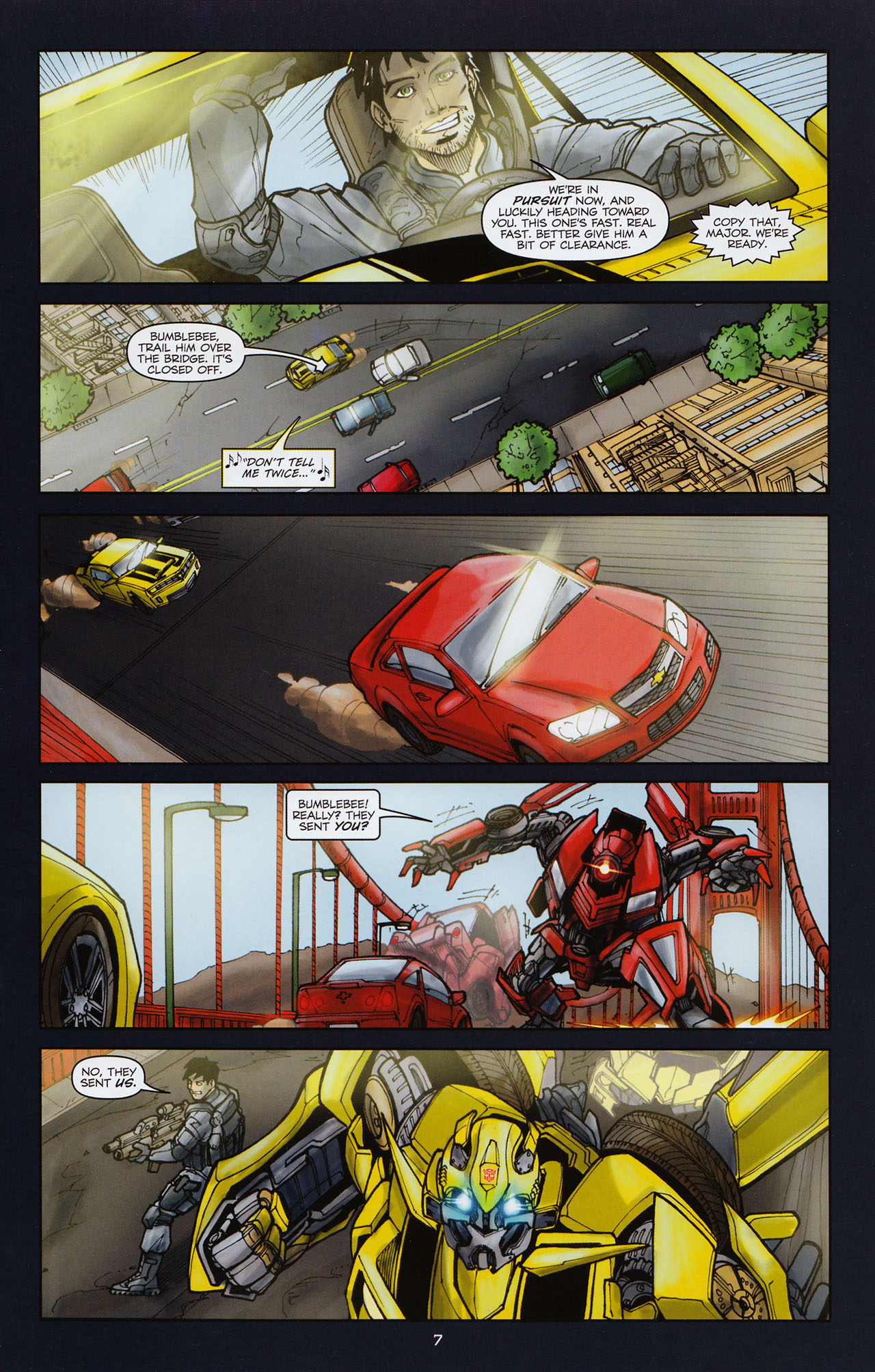 Read online Transformers: Alliance comic -  Issue #4 - 9