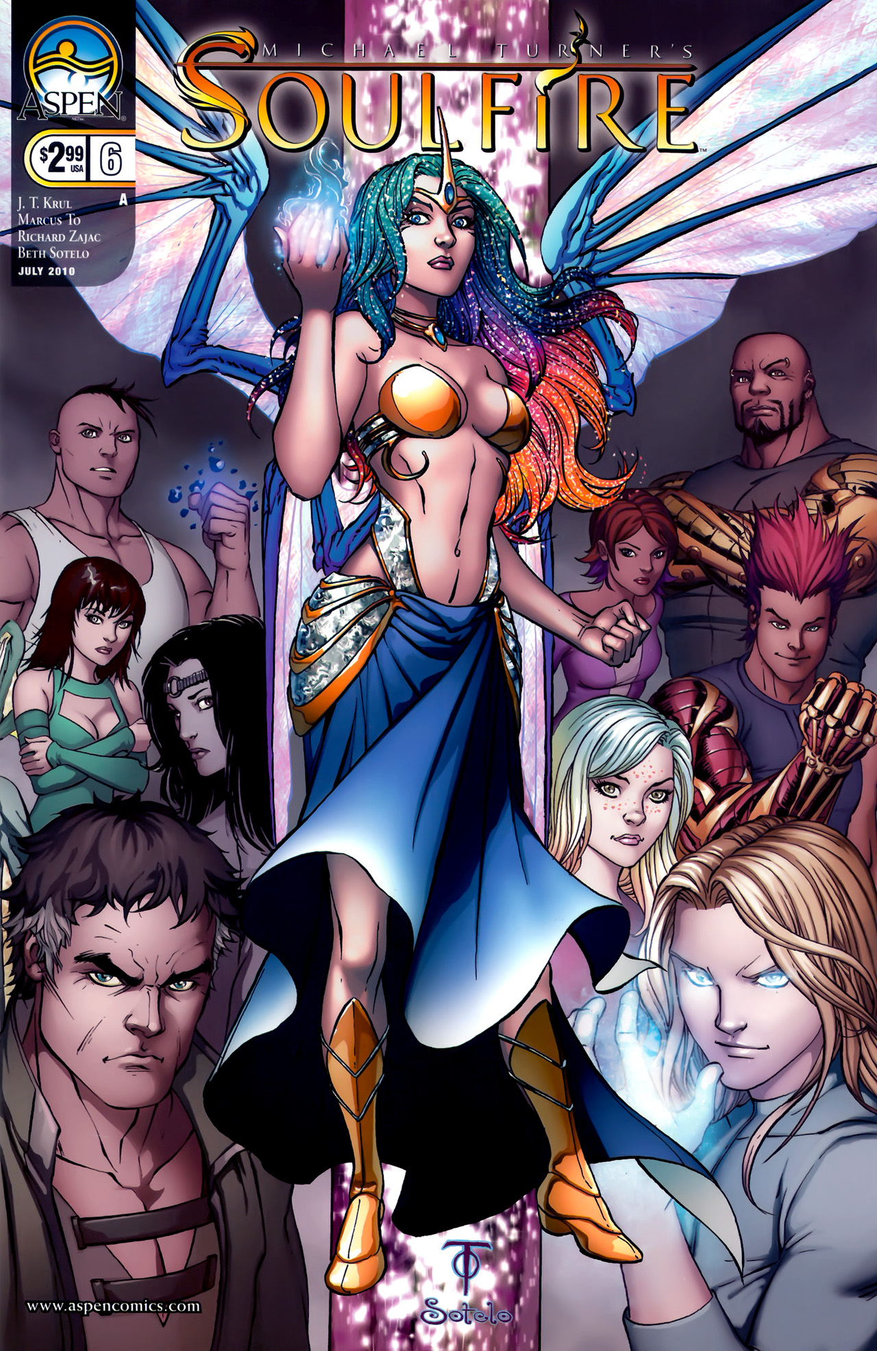 Read online Michael Turner's Soulfire (2009) comic -  Issue #6 - 1