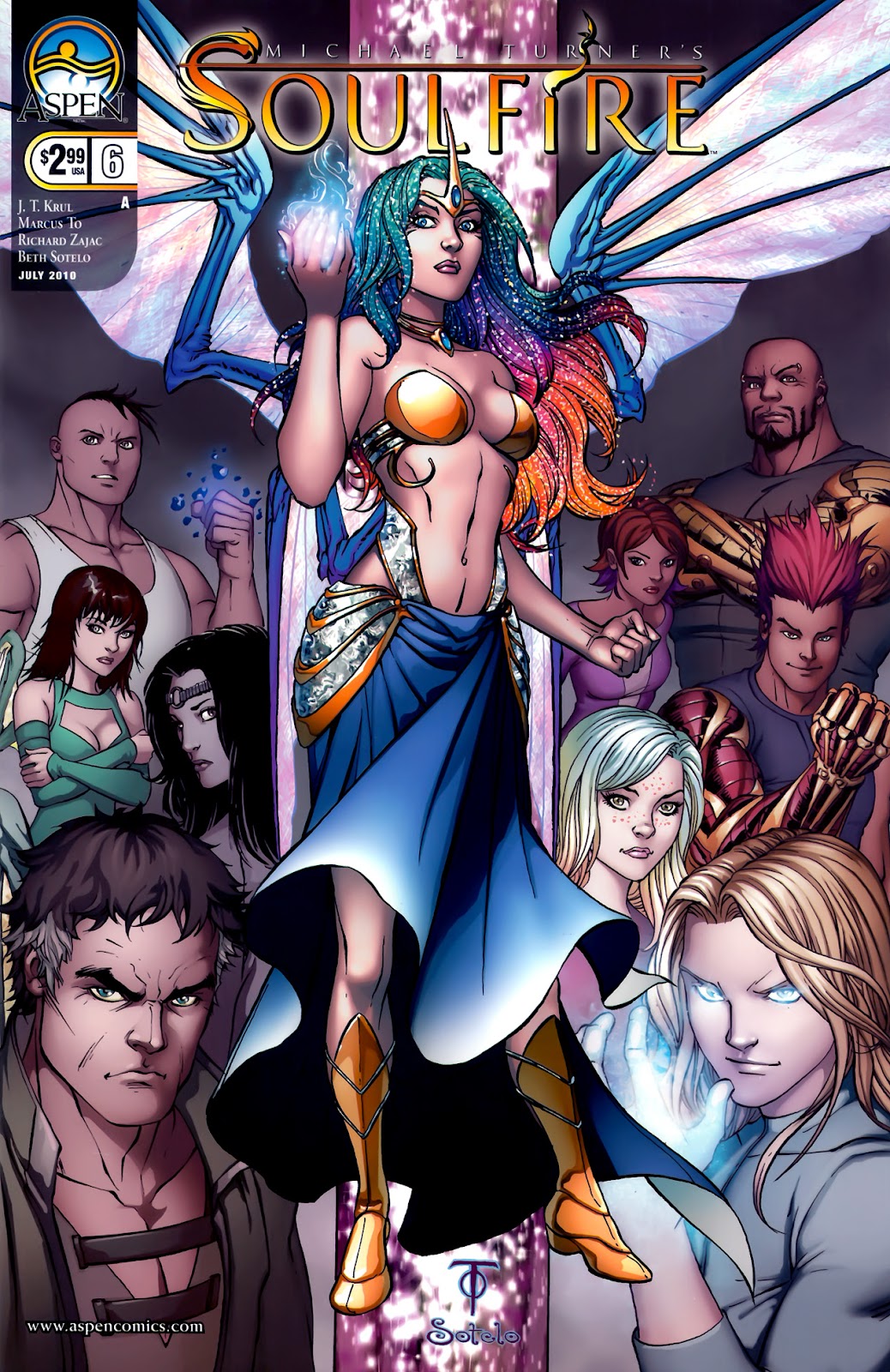 Michael Turner's Soulfire (2009) issue 6 - Page 1
