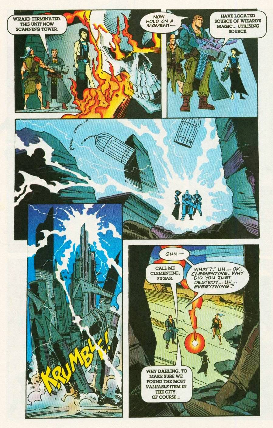 Read online Warheads comic -  Issue #6 - 22