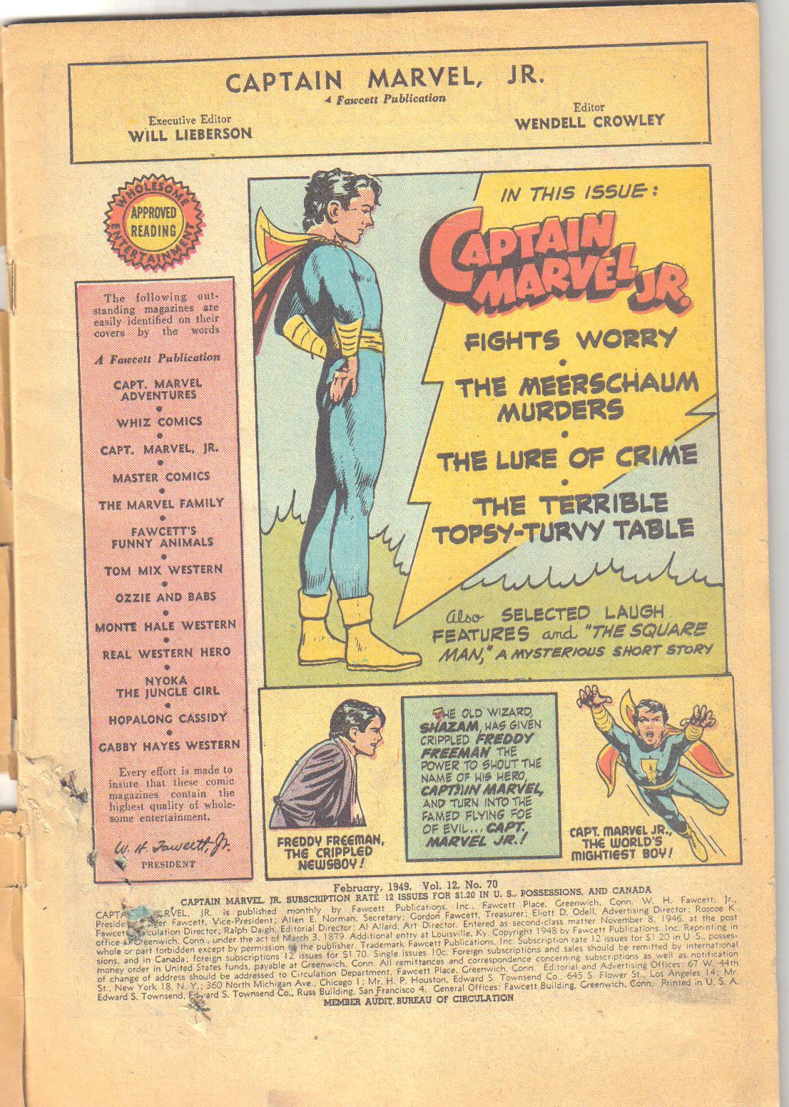 Read online Captain Marvel, Jr. comic -  Issue #70 - 4