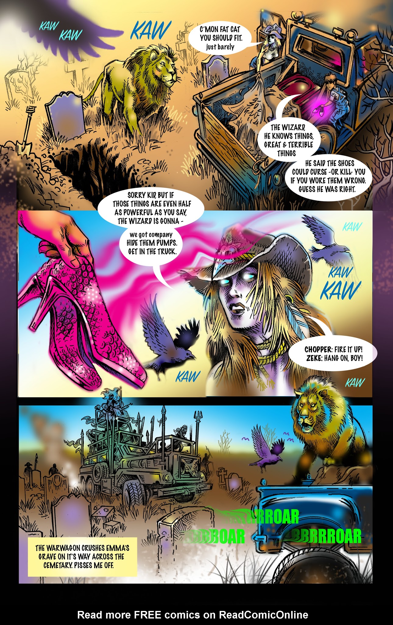 Read online Dorothy's Dead comic -  Issue #1 - 15