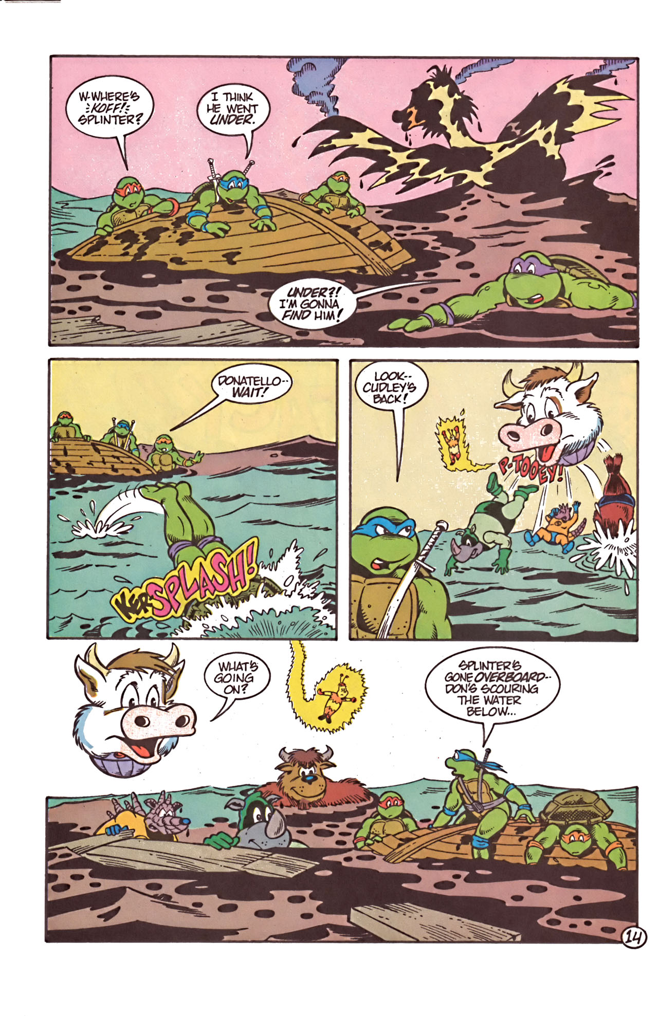 Read online Teenage Mutant Ninja Turtles Meet The Conservation Corps comic -  Issue # Full - 16