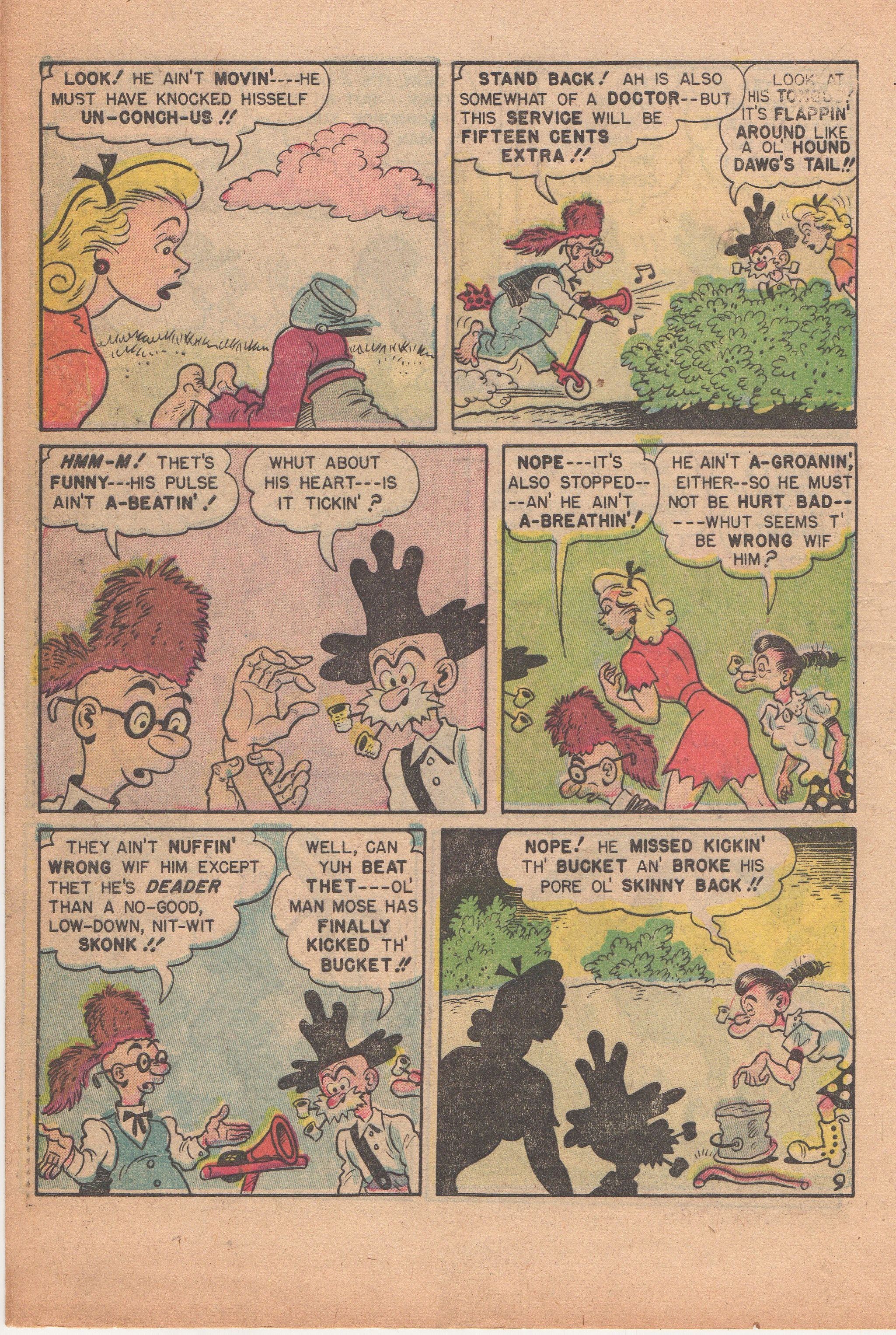 Read online Babe (1948) comic -  Issue #5 - 24