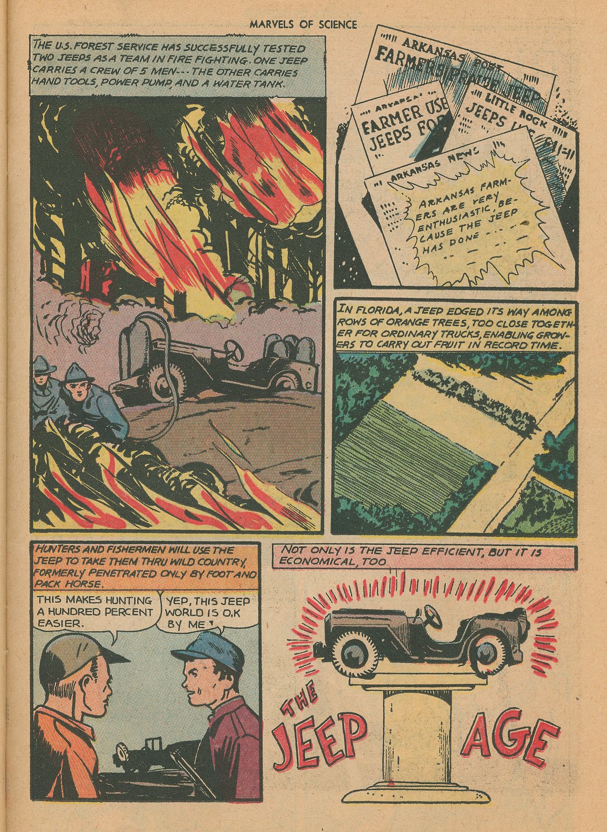 Read online Marvels Of Science comic -  Issue #2 - 37