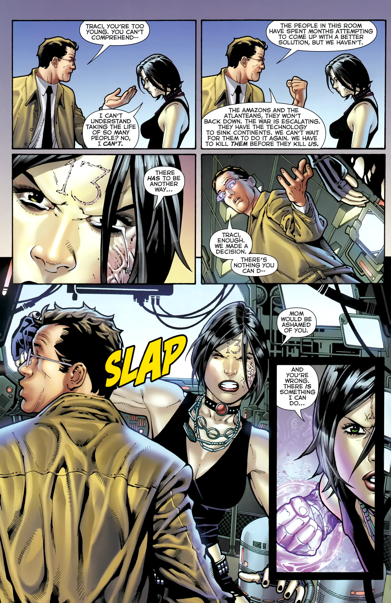 Read online Flashpoint: The World of Flashpoint comic -  Issue #1 - 16